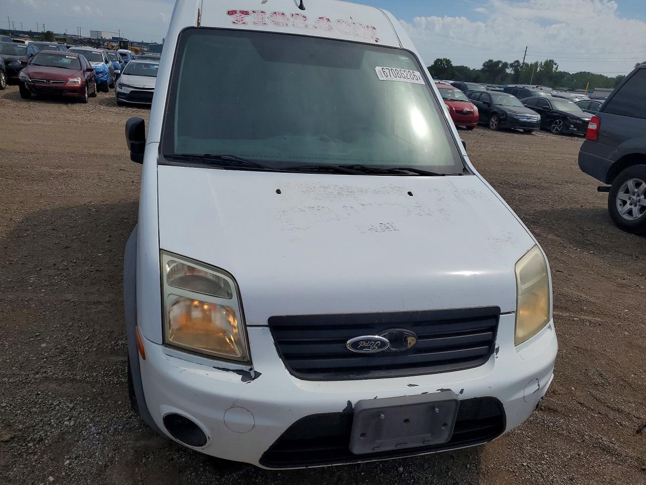 2010 Ford Transit Connect Xlt White vin: NM0LS7BN4AT036117