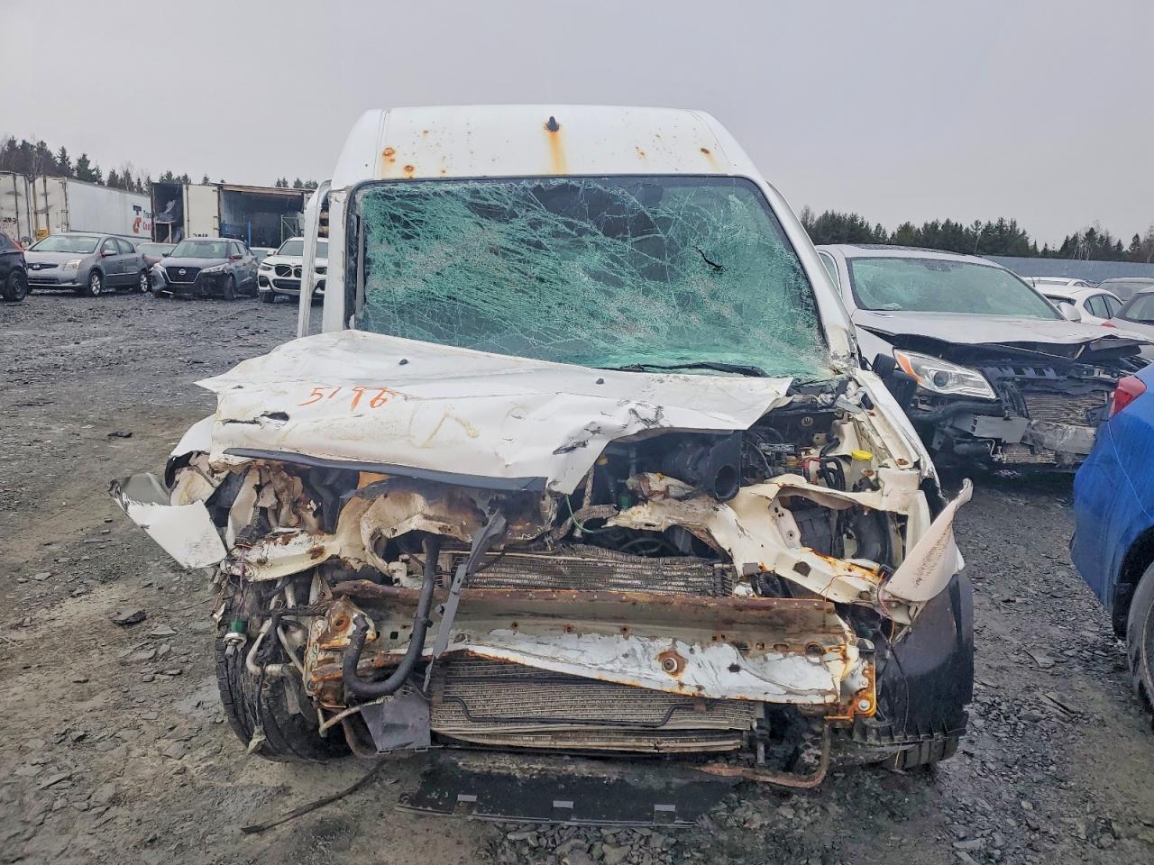 2013 Ford Transit Connect Xlt White vin: NM0LS7BN4DT127571