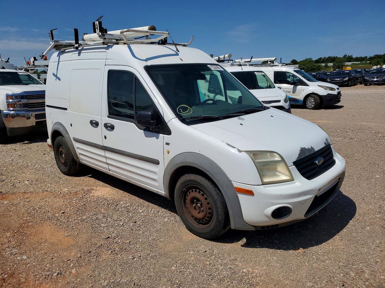 2013 Ford Transit Connect Xlt-cln Title-pri Fleet Белый vin: NM0LS7BN5DT136182