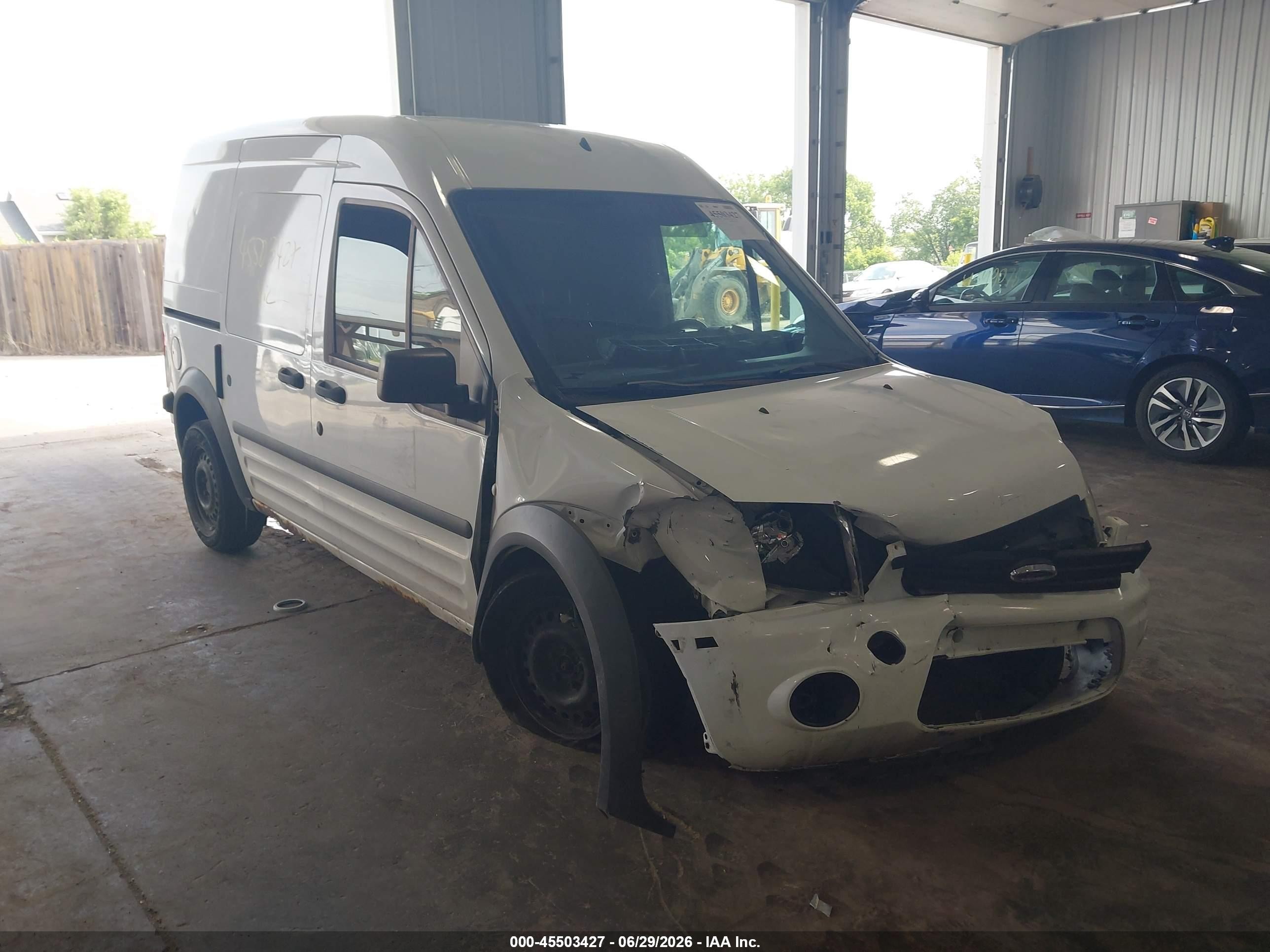 2011 Ford Transit Connect Xlt White vin: NM0LS7BN7BT065502