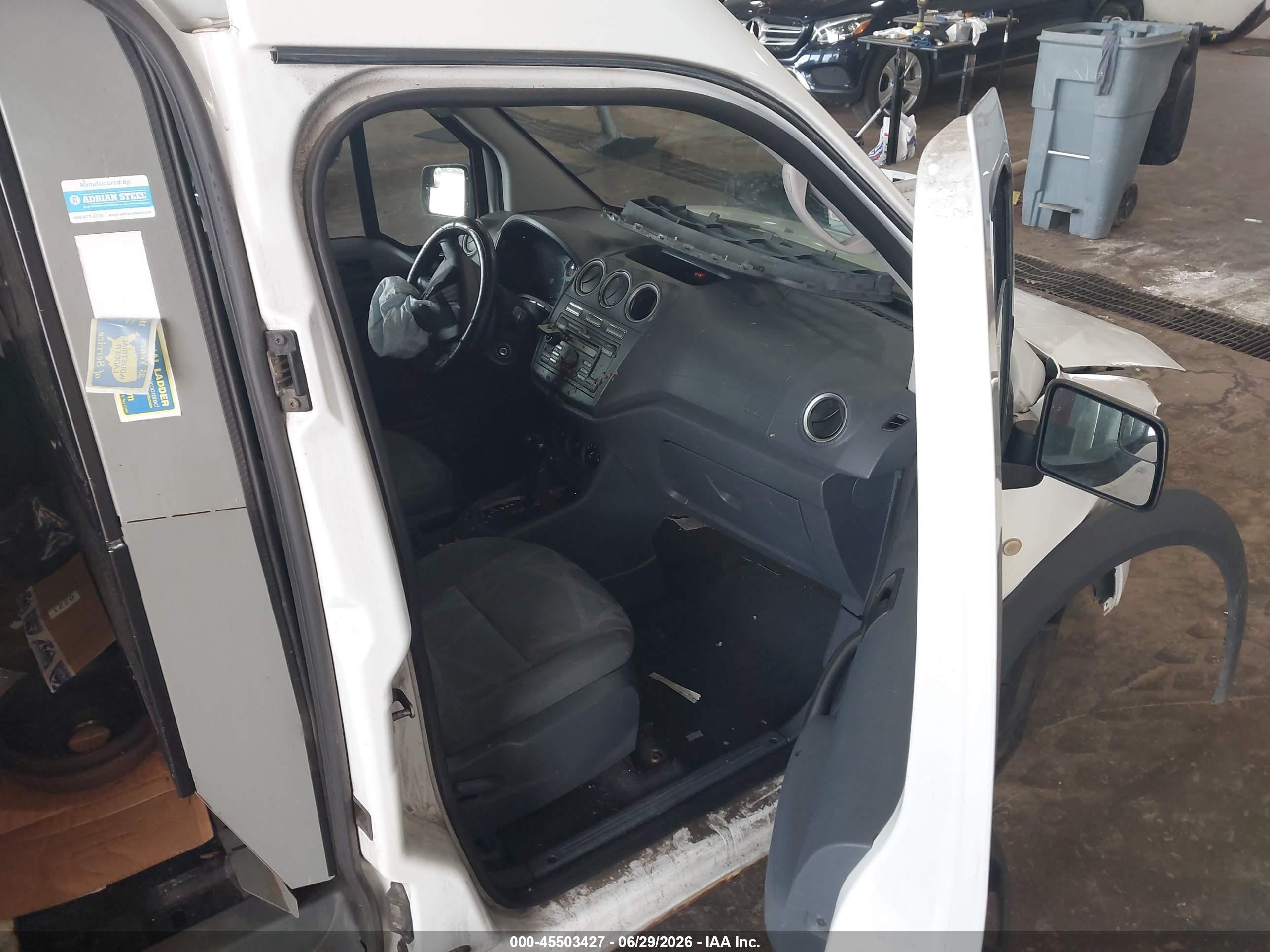 2011 Ford Transit Connect Xlt White vin: NM0LS7BN7BT065502