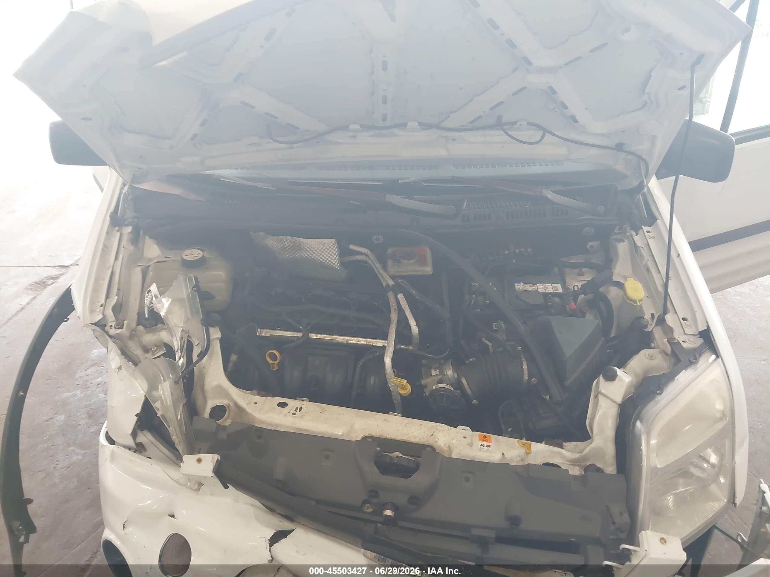 2011 Ford Transit Connect Xlt White vin: NM0LS7BN7BT065502