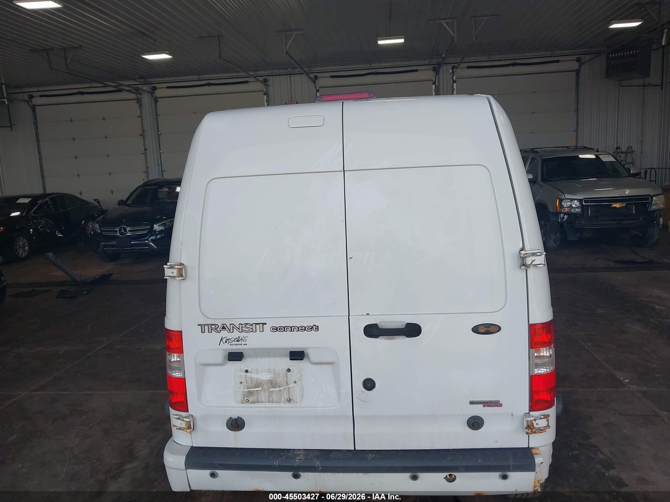 2011 Ford Transit Connect Xlt White vin: NM0LS7BN7BT065502