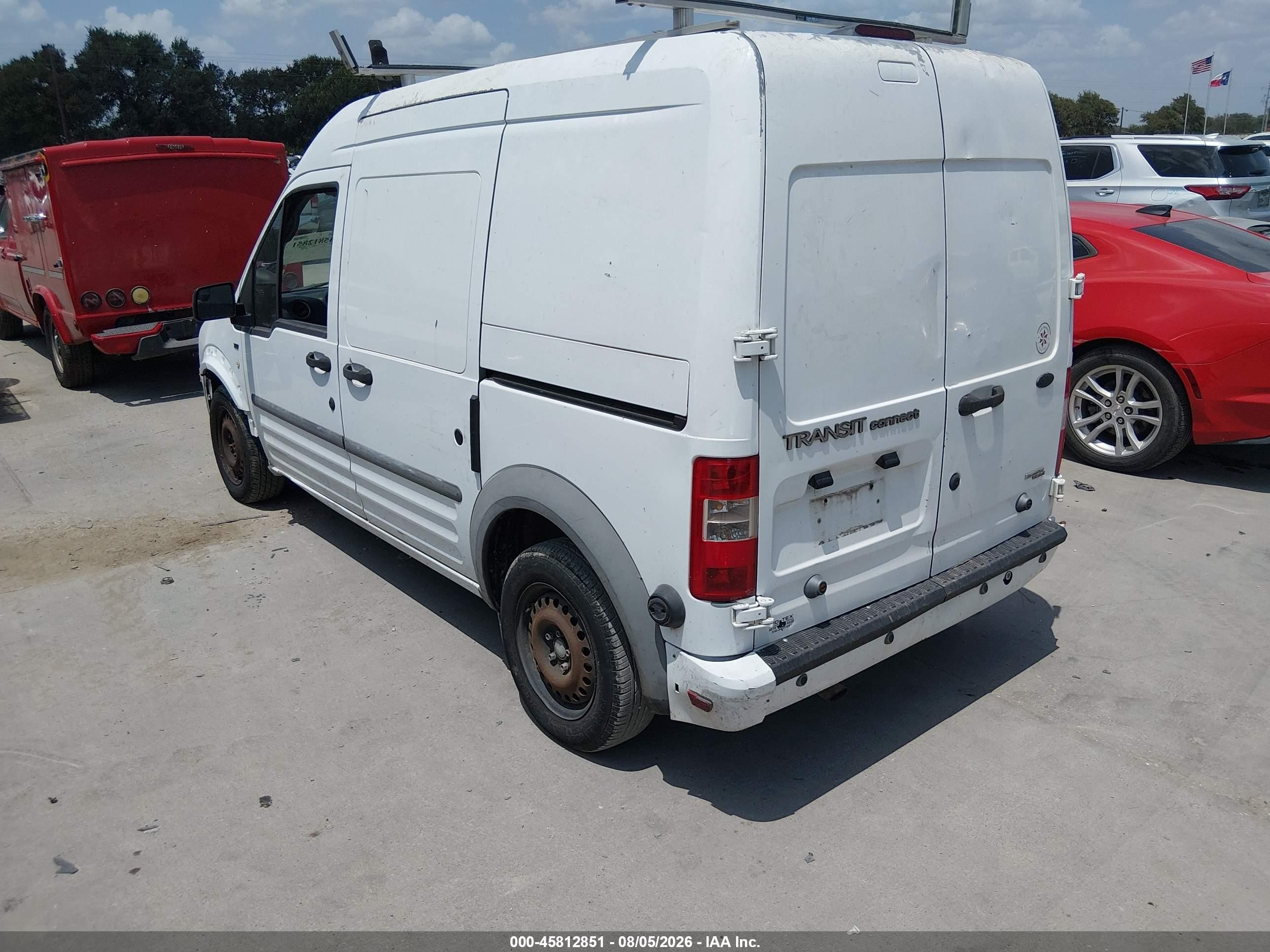2012 Ford Transit Connect Xlt White vin: NM0LS7BN7CT106325