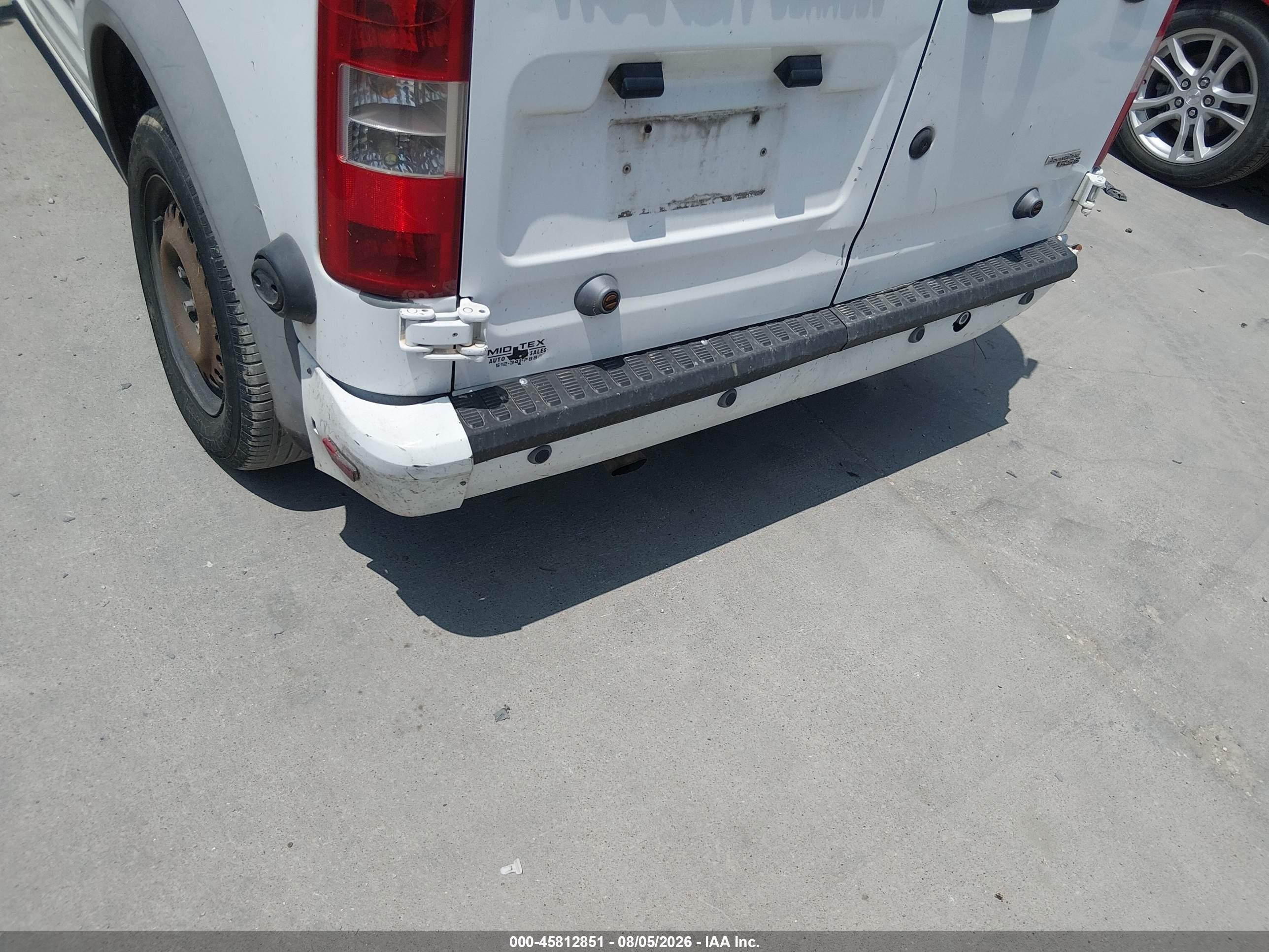 2012 Ford Transit Connect Xlt White vin: NM0LS7BN7CT106325