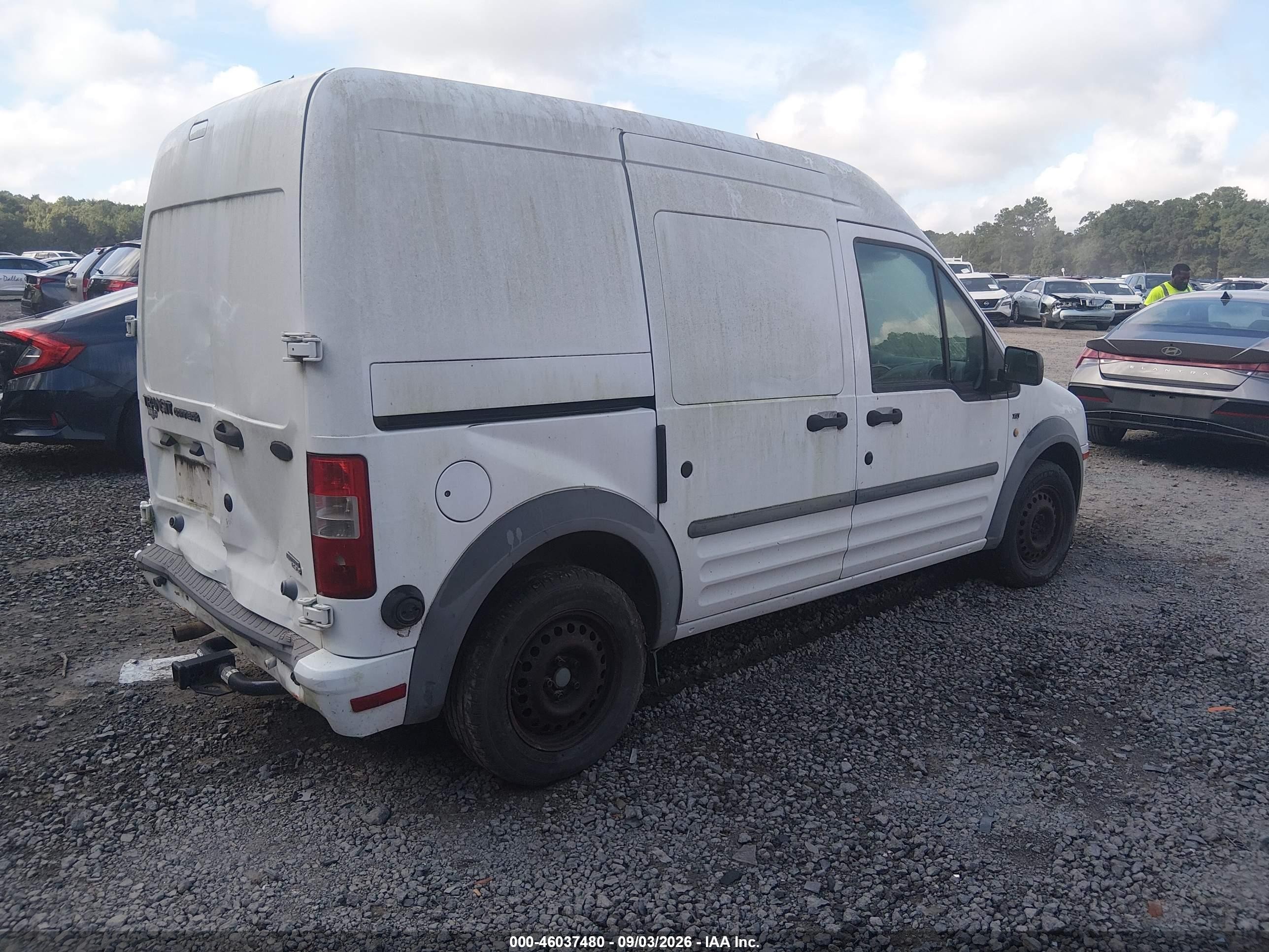 2012 Ford Transit Connect Xlt Белый vin: NM0LS7BN7CT122685