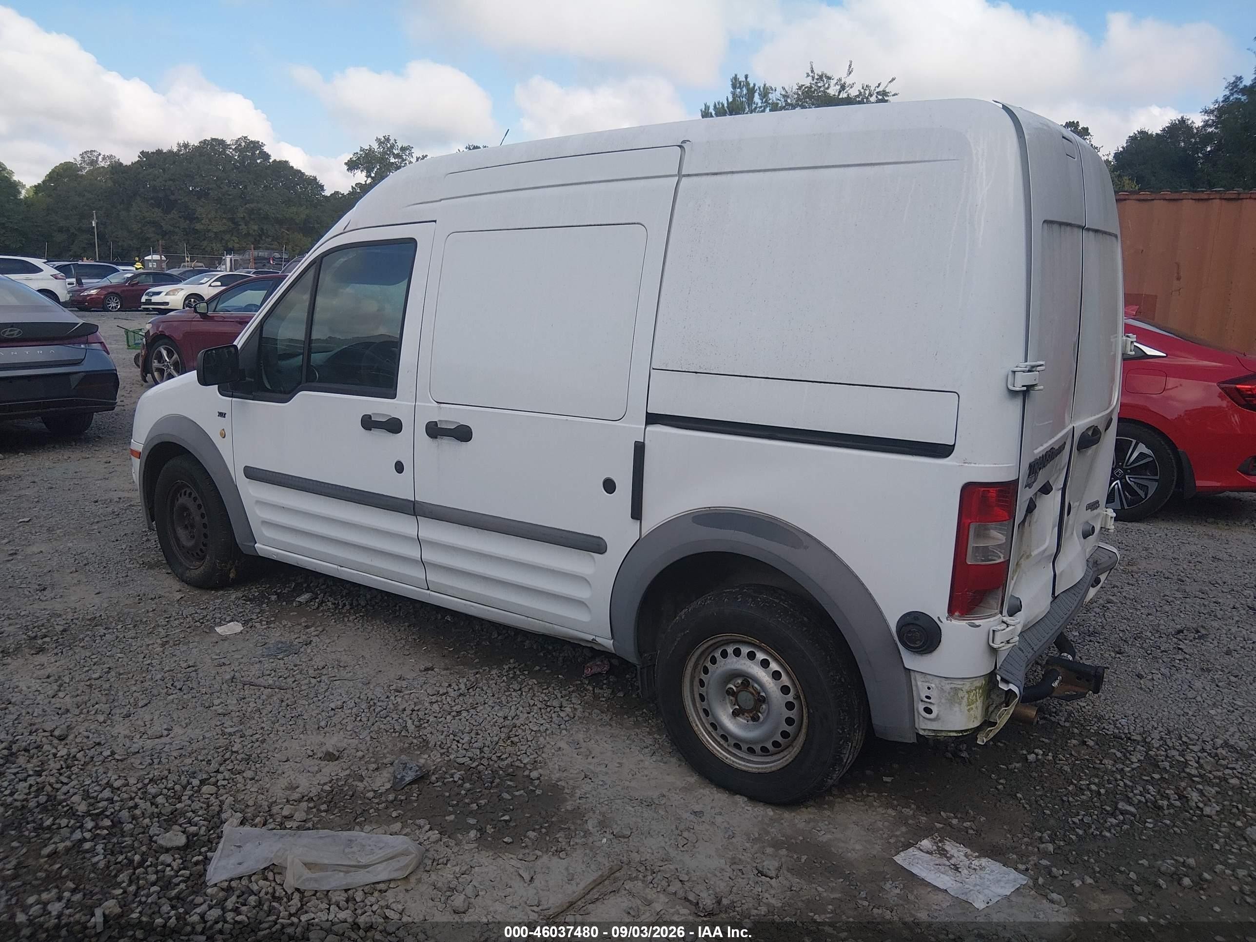 2012 Ford Transit Connect Xlt Белый vin: NM0LS7BN7CT122685