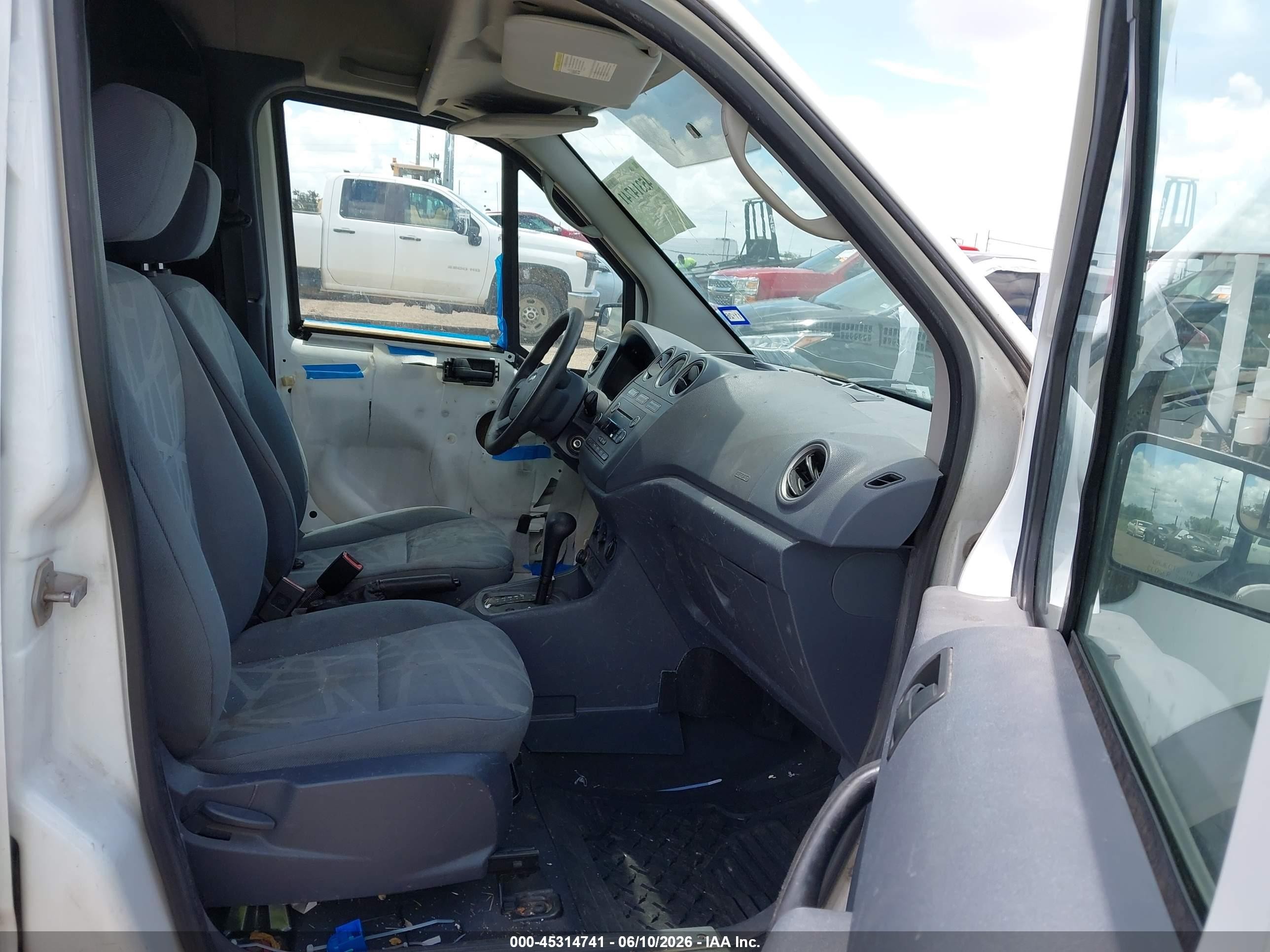 2013 Ford Transit Connect Xlt White vin: NM0LS7BN7DT156188