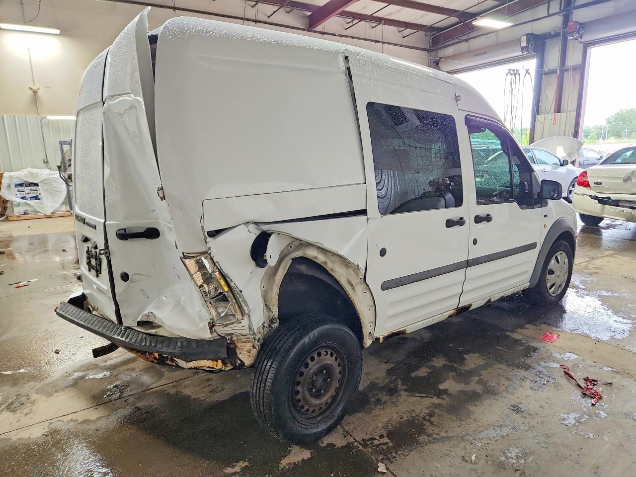 2010 Ford Transit Connect Xlt White vin: NM0LS7BN8AT038128
