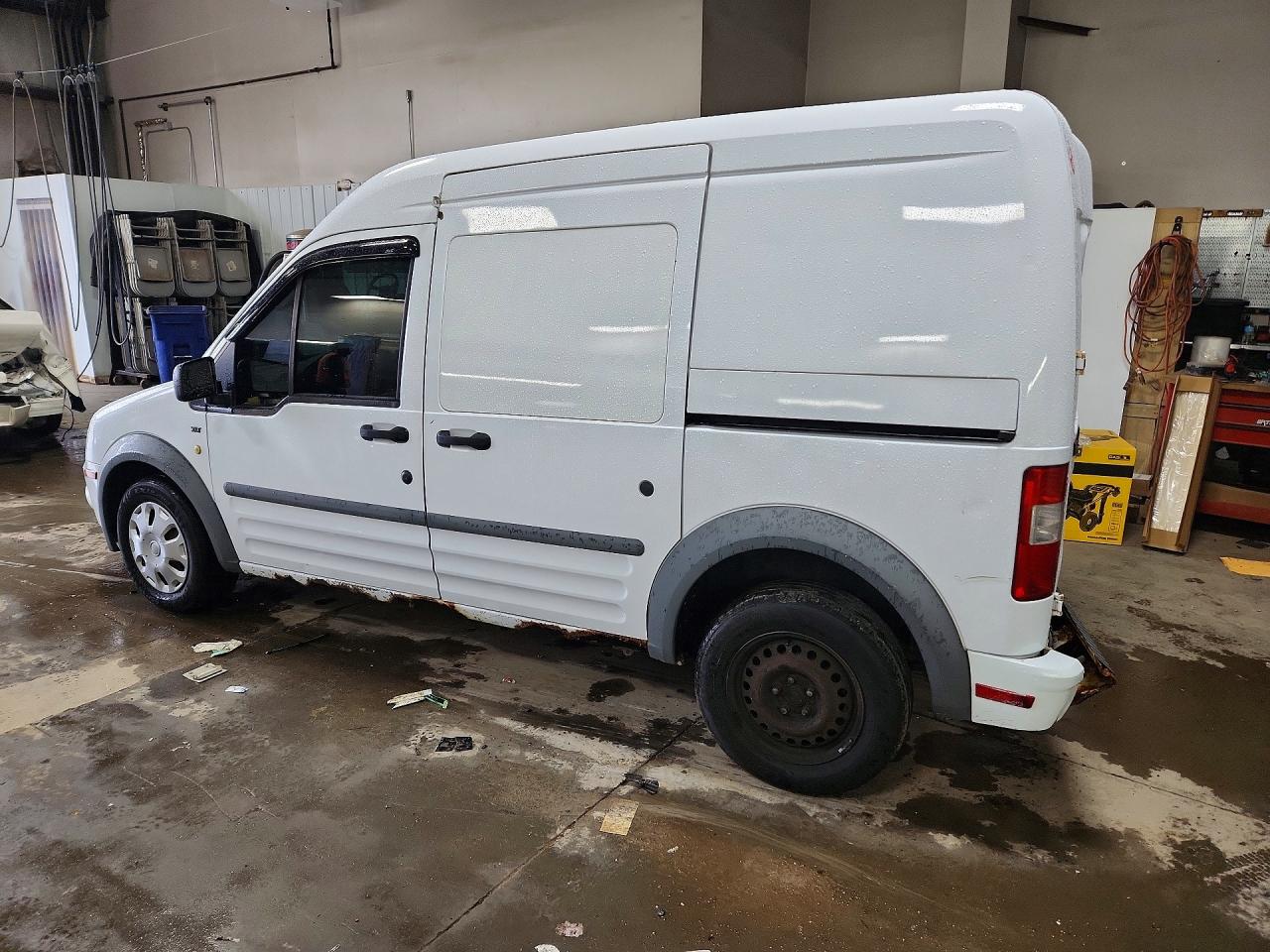 2010 Ford Transit Connect Xlt White vin: NM0LS7BN8AT038128