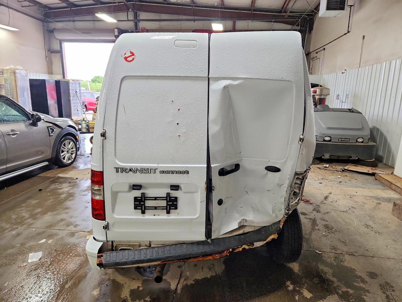 2010 Ford Transit Connect Xlt White vin: NM0LS7BN8AT038128