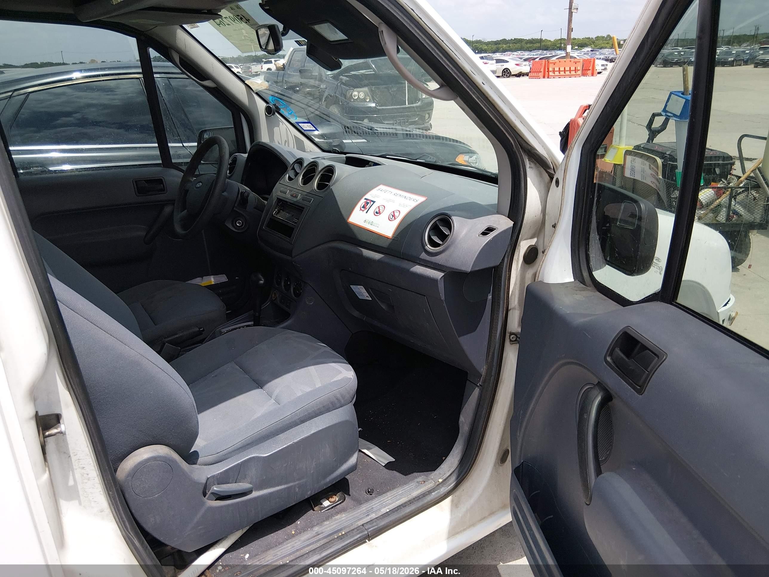 2010 Ford Transit Connect Xlt White vin: NM0LS7BN9AT035173