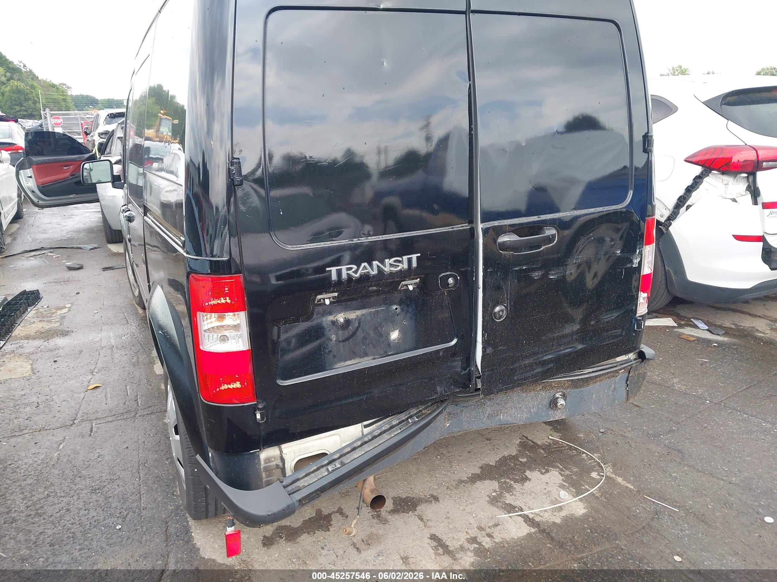 2013 Ford Transit Connect Xlt White vin: NM0LS7BN9DT143992