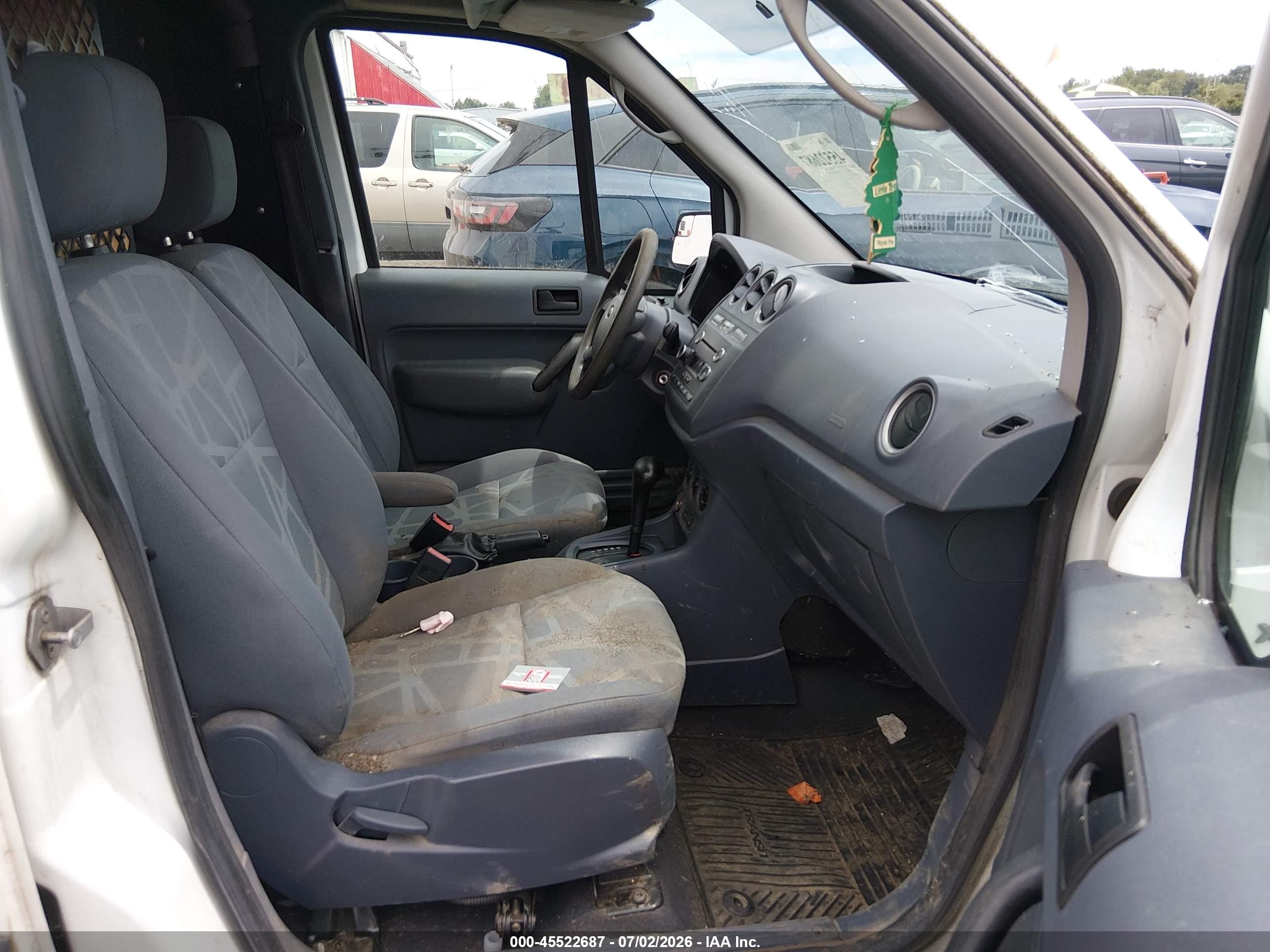 2013 Ford Transit Connect Xlt White vin: NM0LS7BN9DT167287