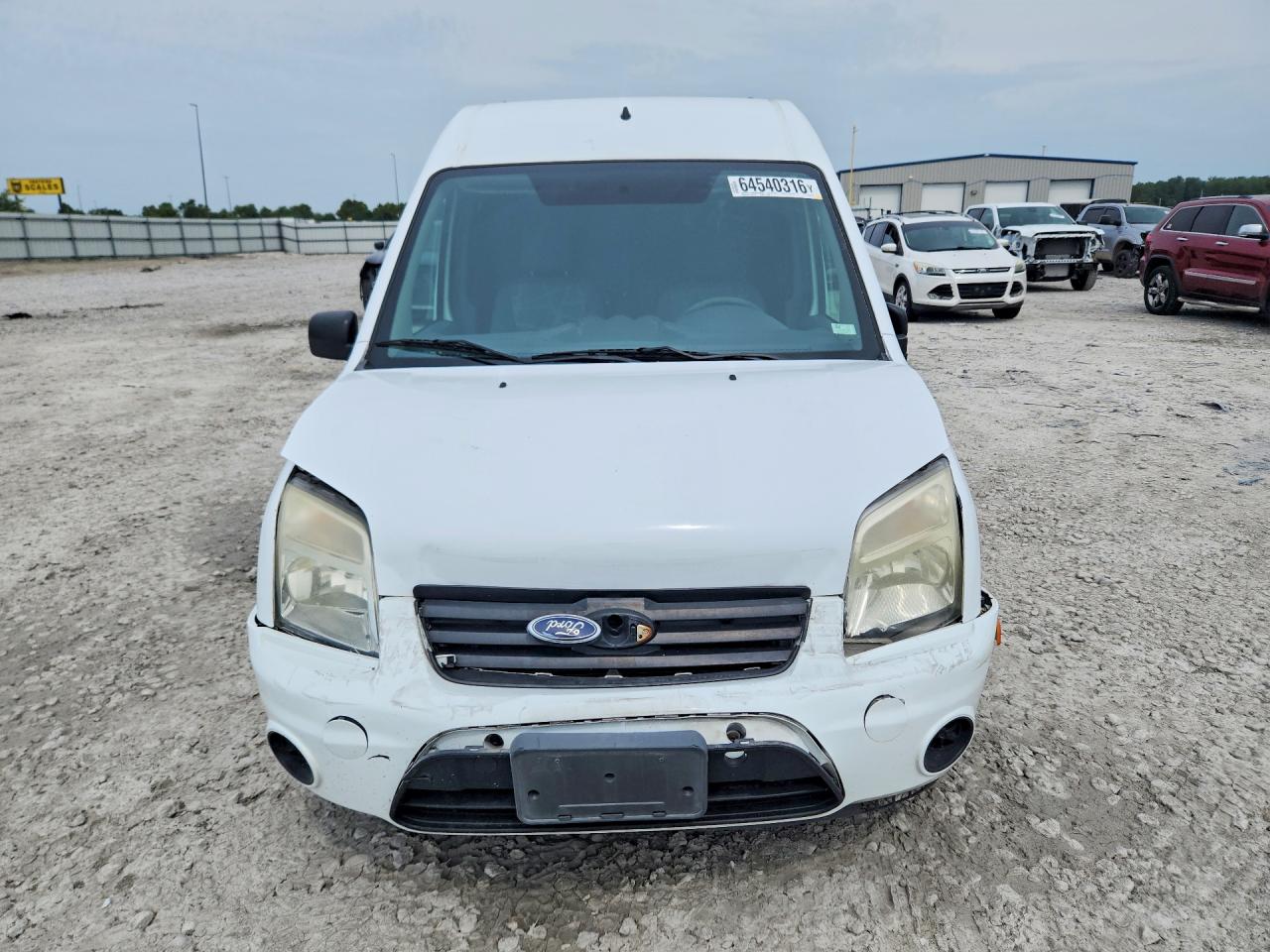 2010 Ford Transit Connect Xlt White vin: NM0LS7BNXAT037367
