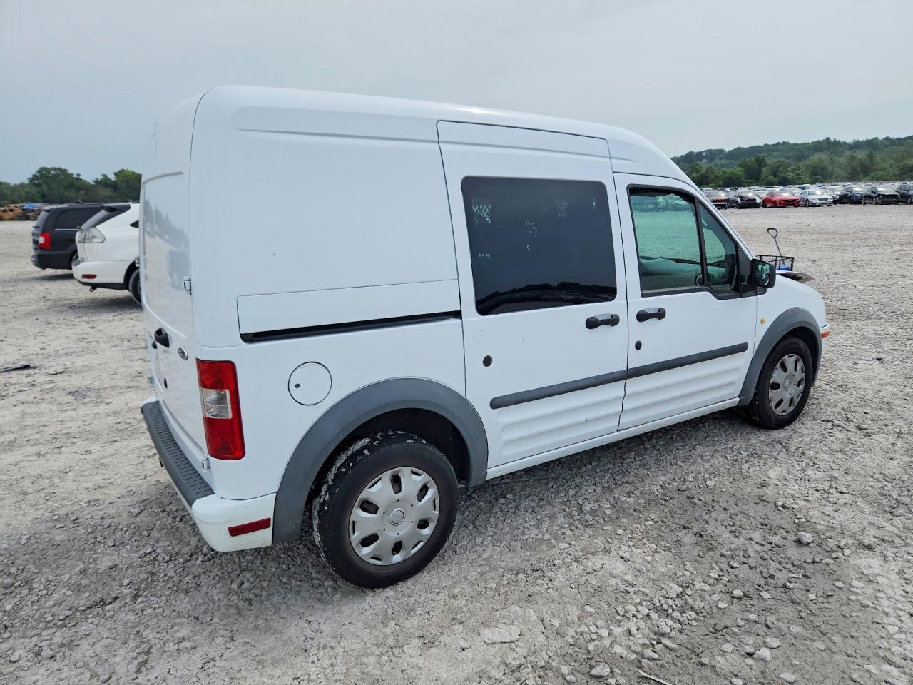 2010 Ford Transit Connect Xlt White vin: NM0LS7BNXAT037367