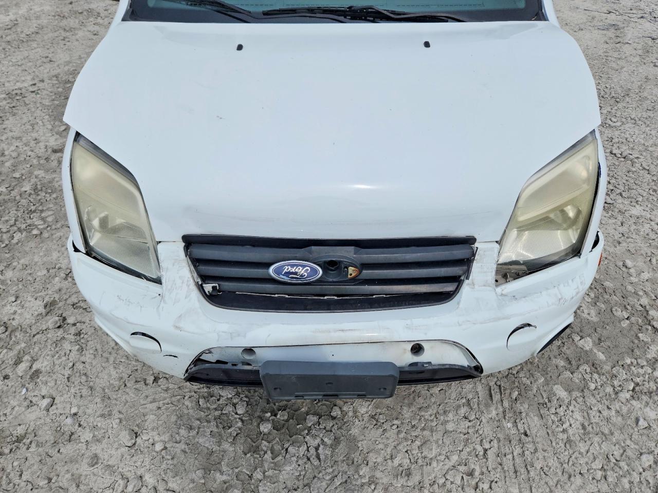 2010 Ford Transit Connect Xlt White vin: NM0LS7BNXAT037367