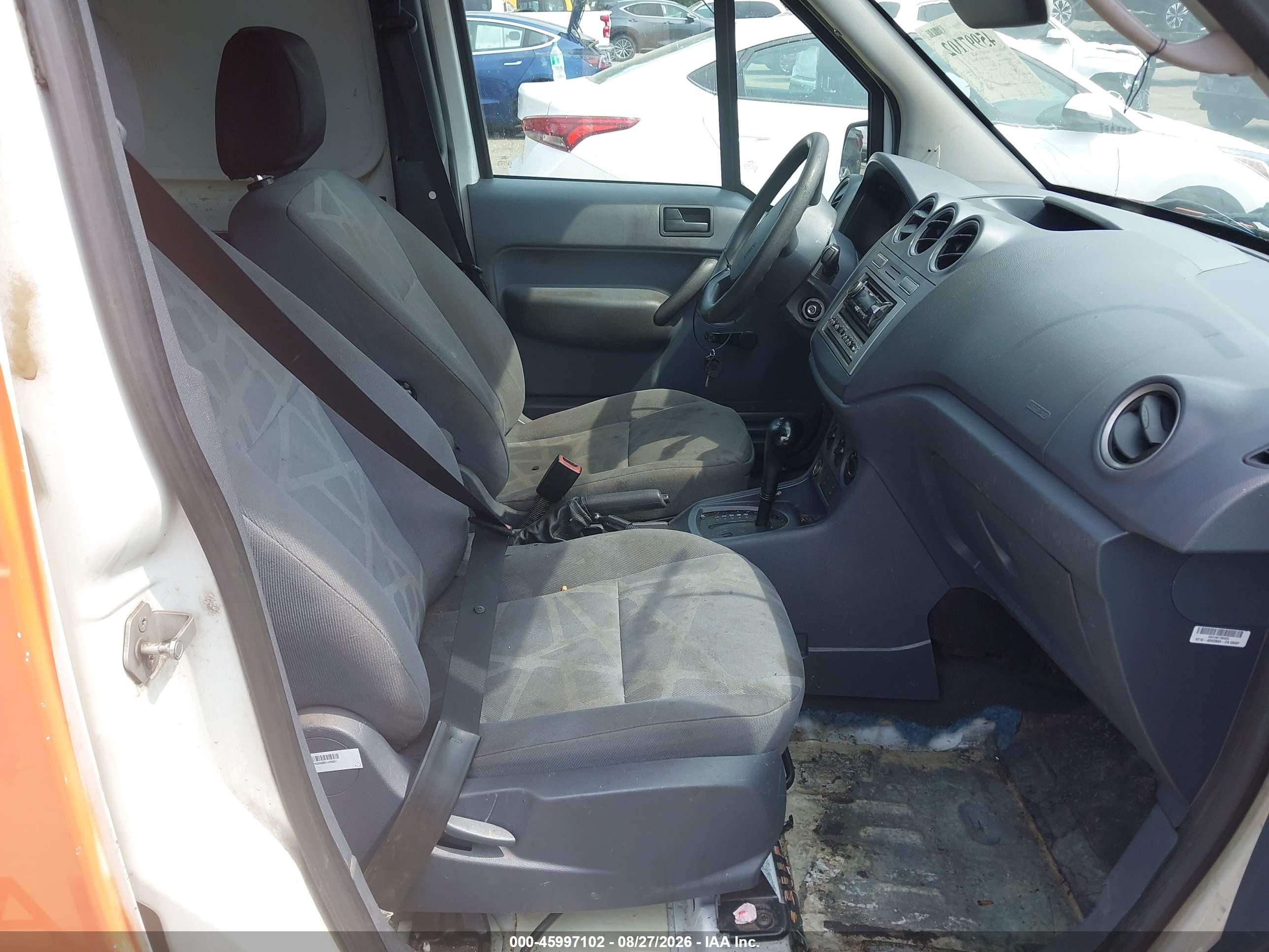 2010 Ford Transit Connect Xl Orange vin: NM0LS7CN1AT028166