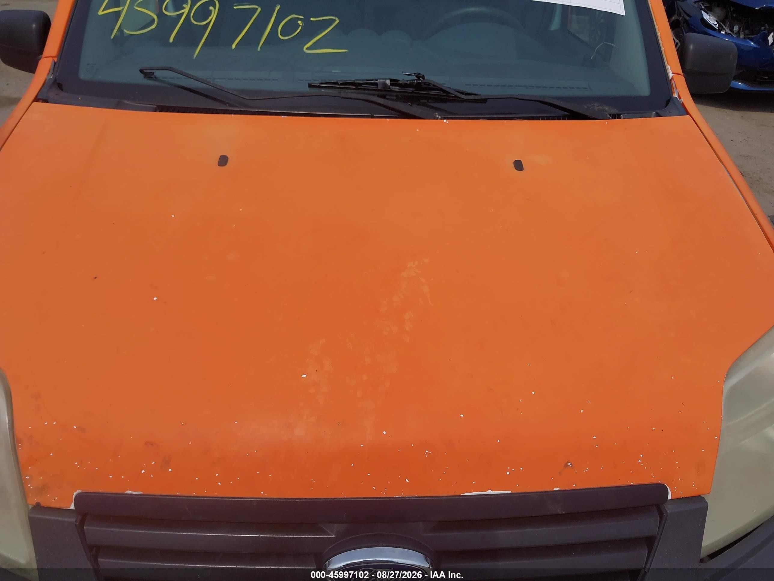 2010 Ford Transit Connect Xl Orange vin: NM0LS7CN1AT028166