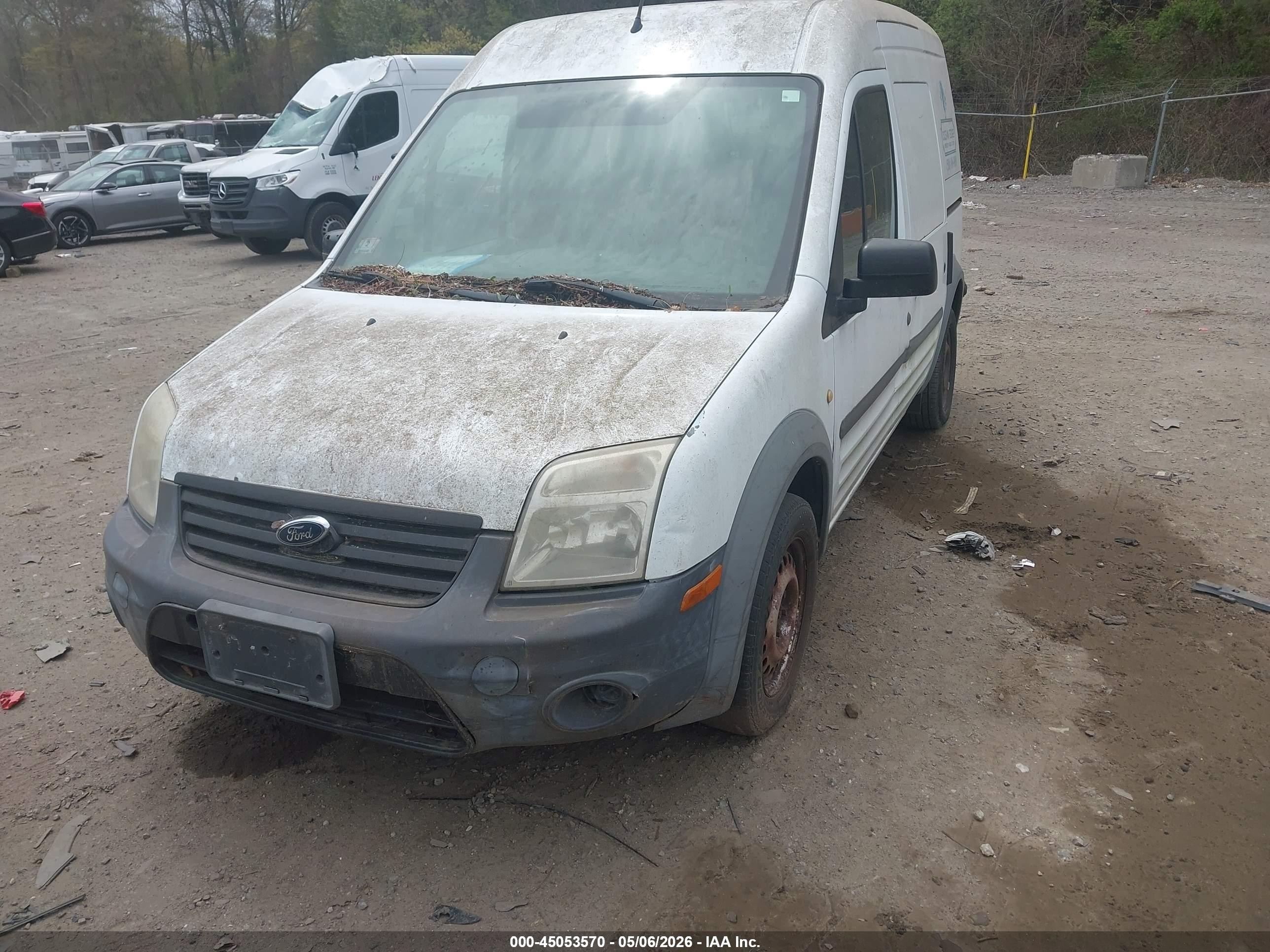 2013 Ford Transit Connect Xl White vin: NM0LS7CN2DT151866