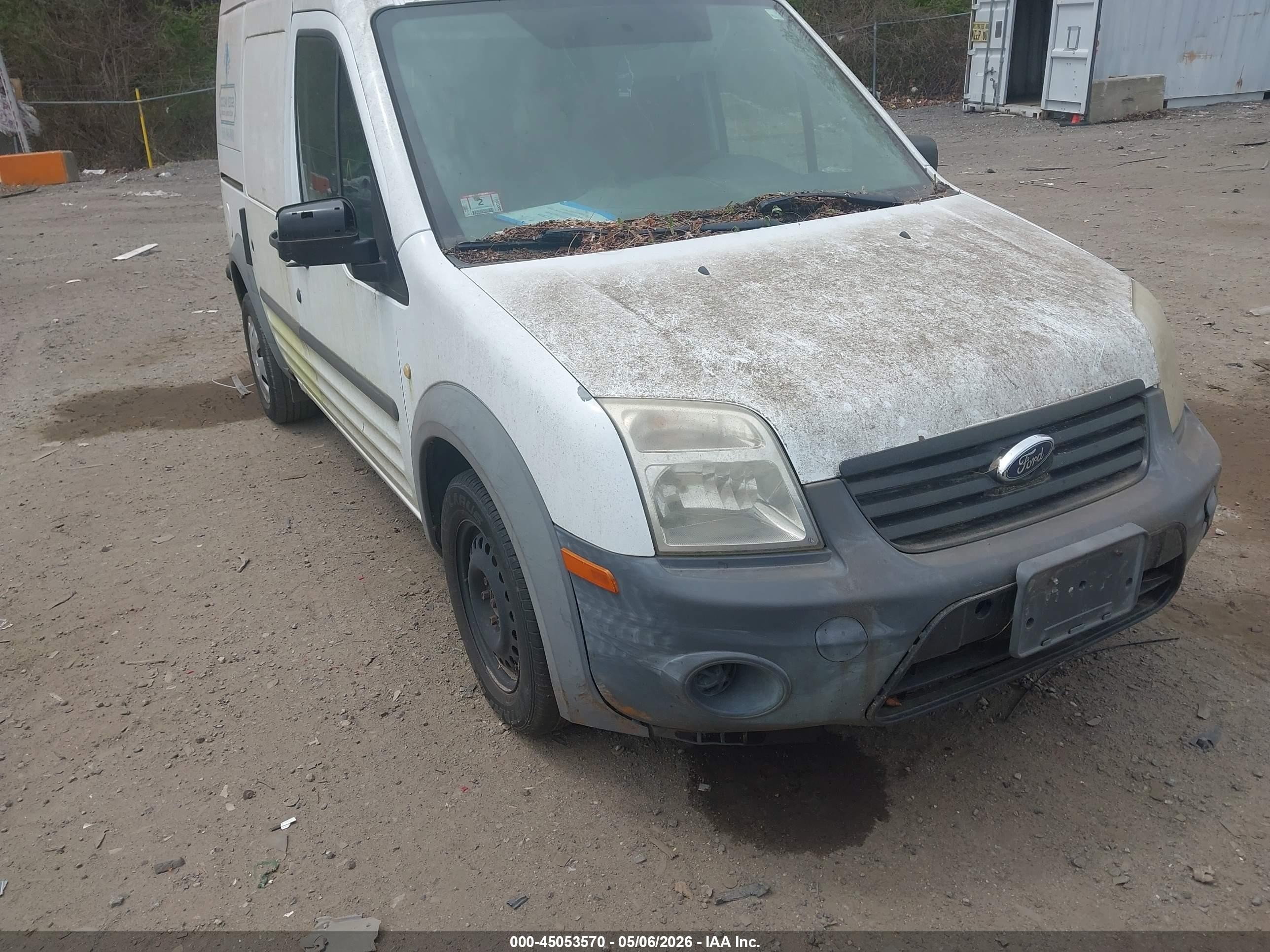 2013 Ford Transit Connect Xl White vin: NM0LS7CN2DT151866