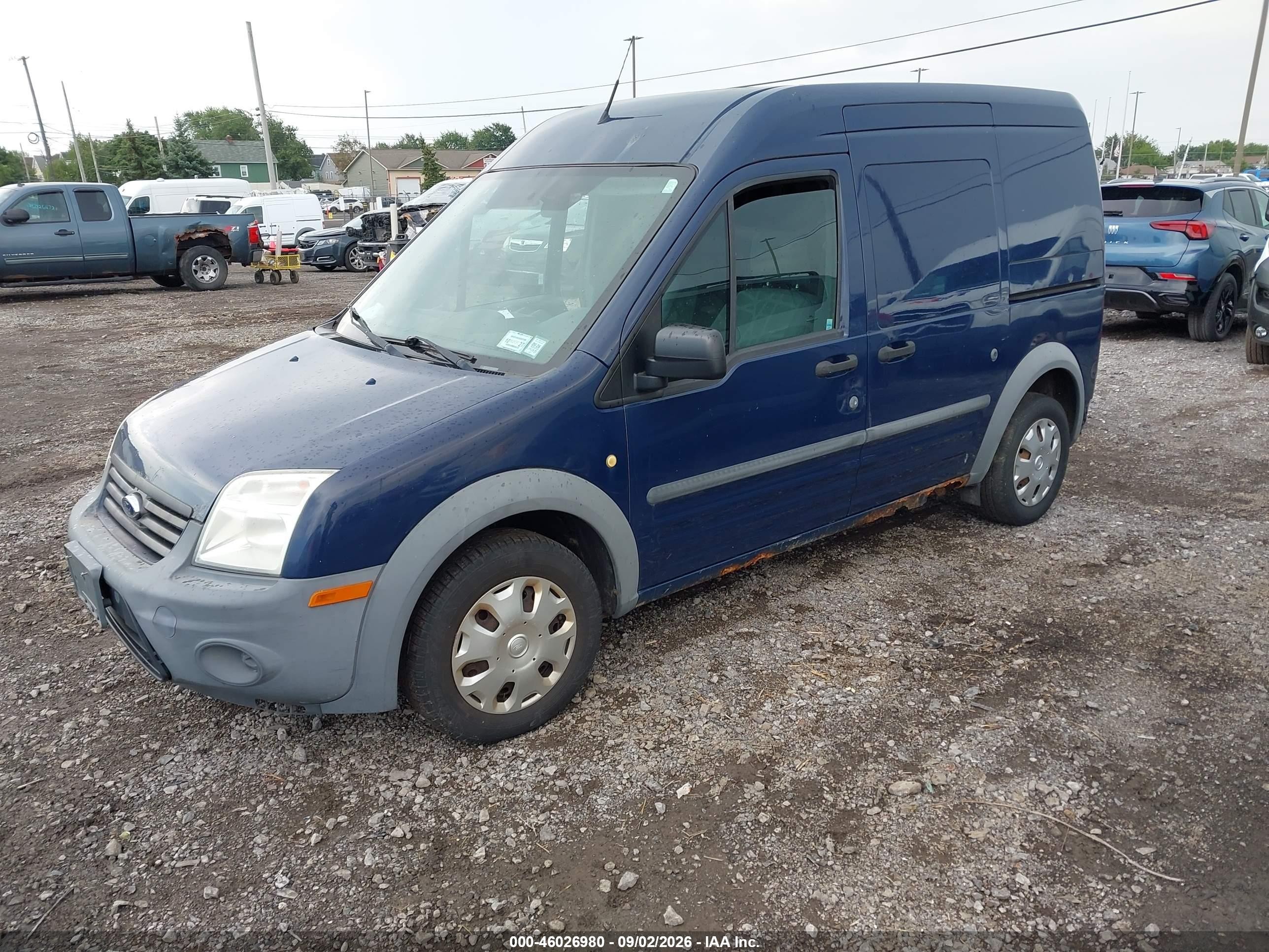 2013 Ford Transit Connect Xl Синий vin: NM0LS7CN2DT155500