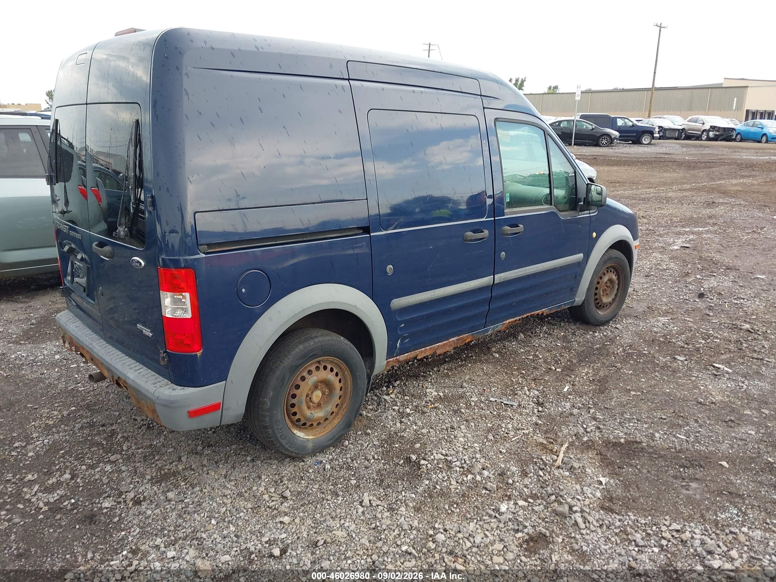 2013 Ford Transit Connect Xl Синий vin: NM0LS7CN2DT155500