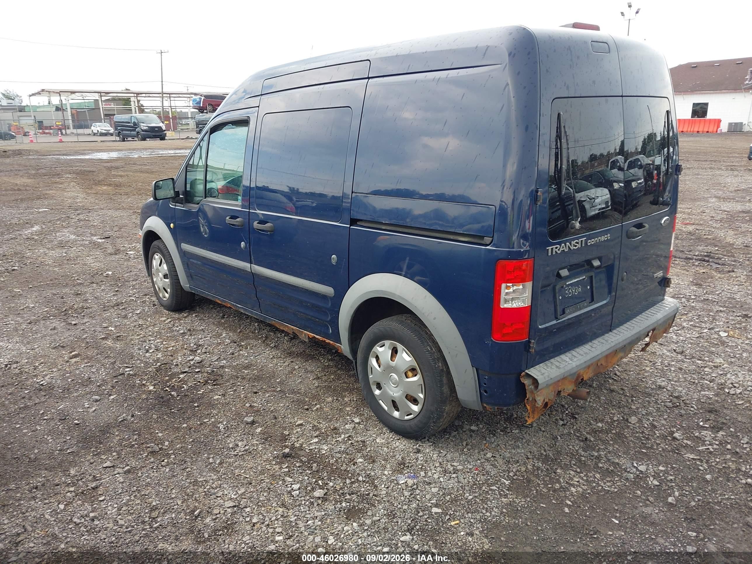 2013 Ford Transit Connect Xl Синий vin: NM0LS7CN2DT155500