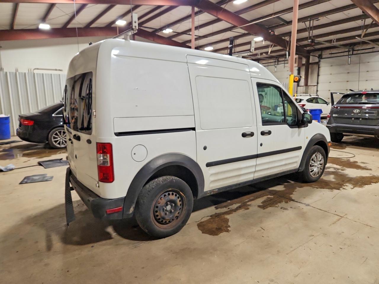 2010 Ford Transit Connect Xl White vin: NM0LS7CN9AT042025