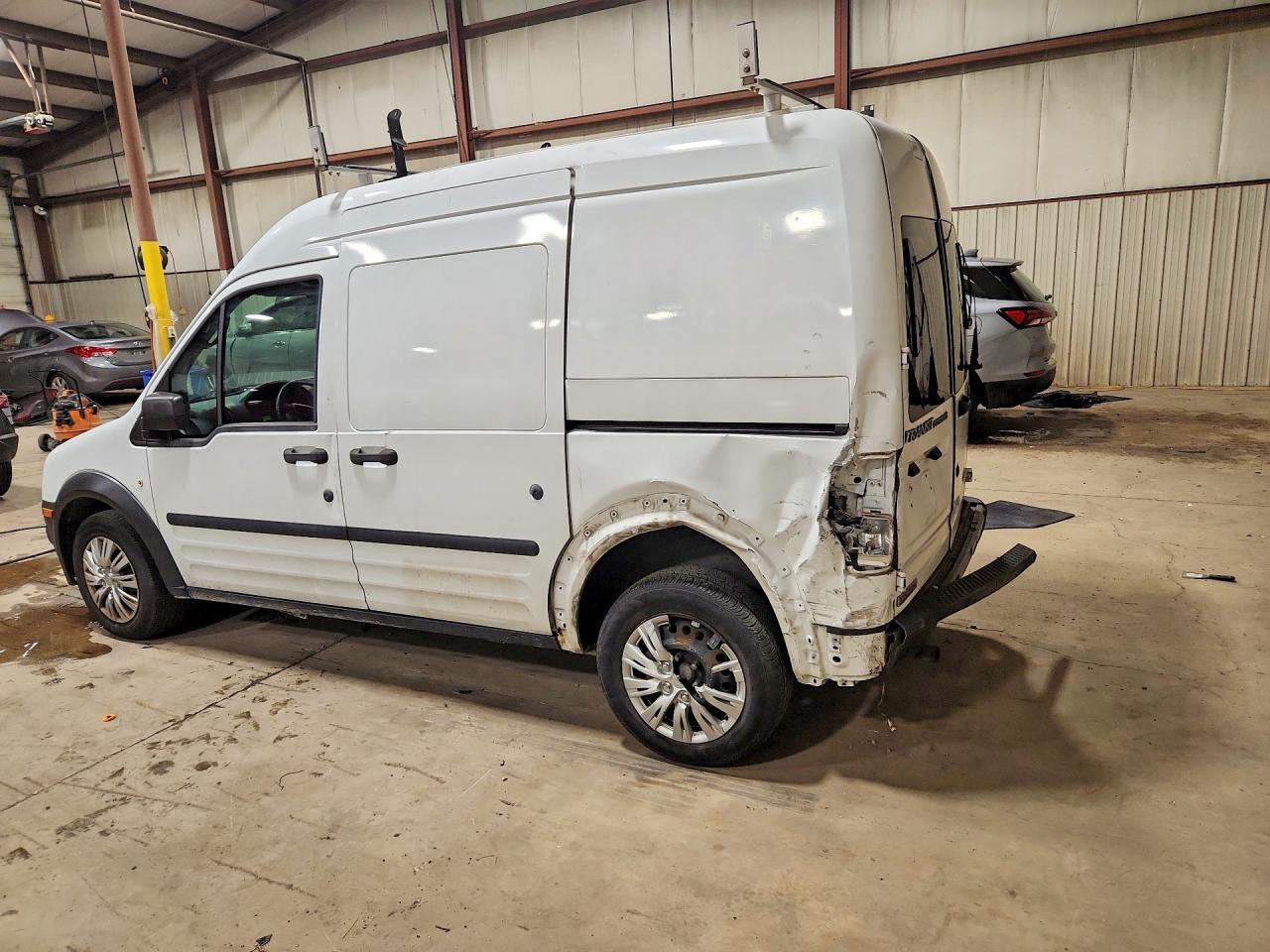 2010 Ford Transit Connect Xl White vin: NM0LS7CN9AT042025