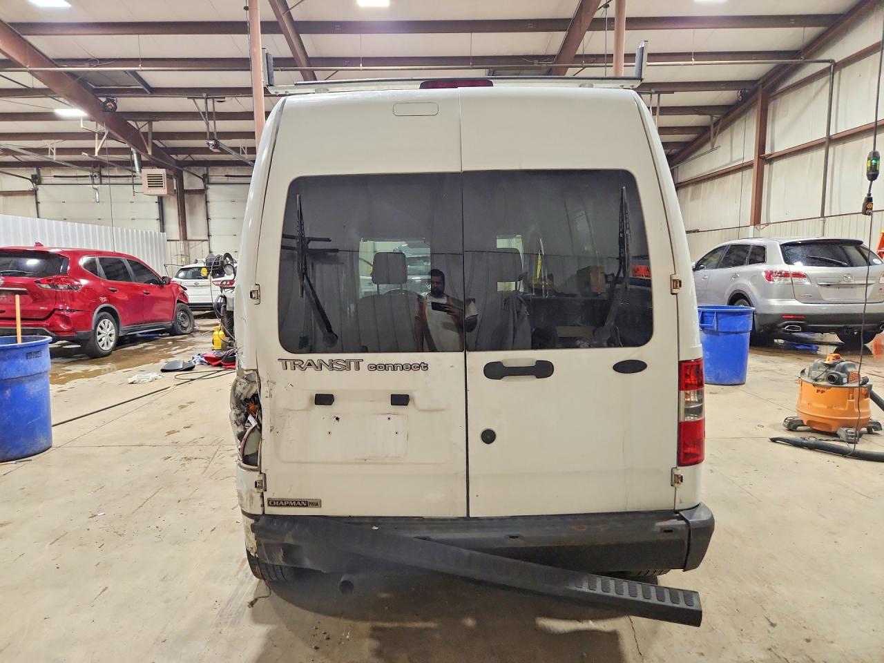 2010 Ford Transit Connect Xl White vin: NM0LS7CN9AT042025