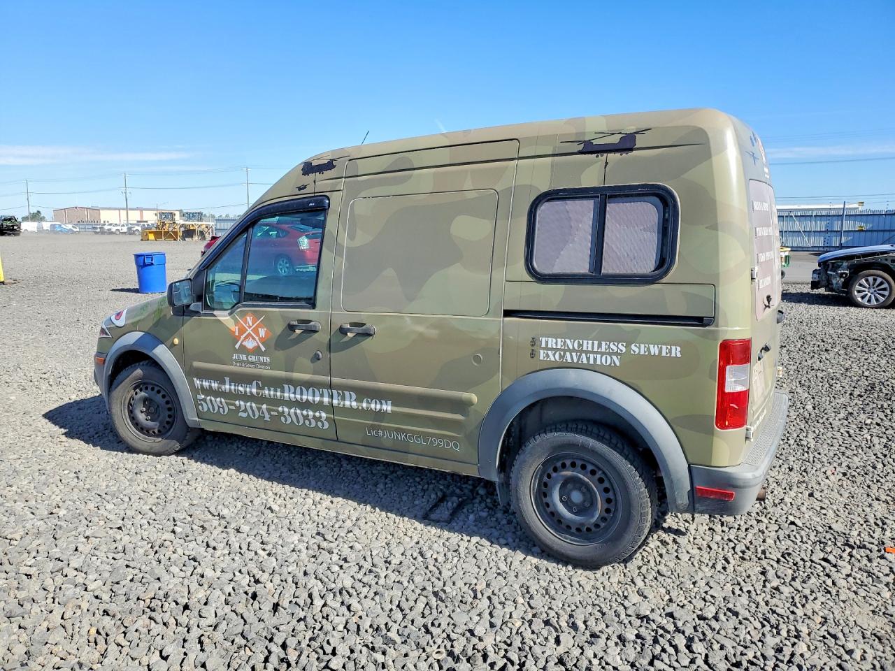 2012 Ford Transit Connect Xl Green vin: NM0LS7CNXCT108942