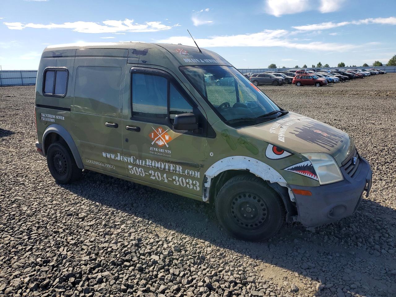 2012 Ford Transit Connect Xl Green vin: NM0LS7CNXCT108942