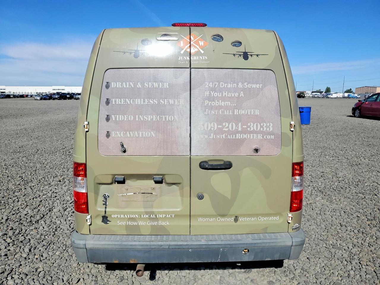 2012 Ford Transit Connect Xl Green vin: NM0LS7CNXCT108942