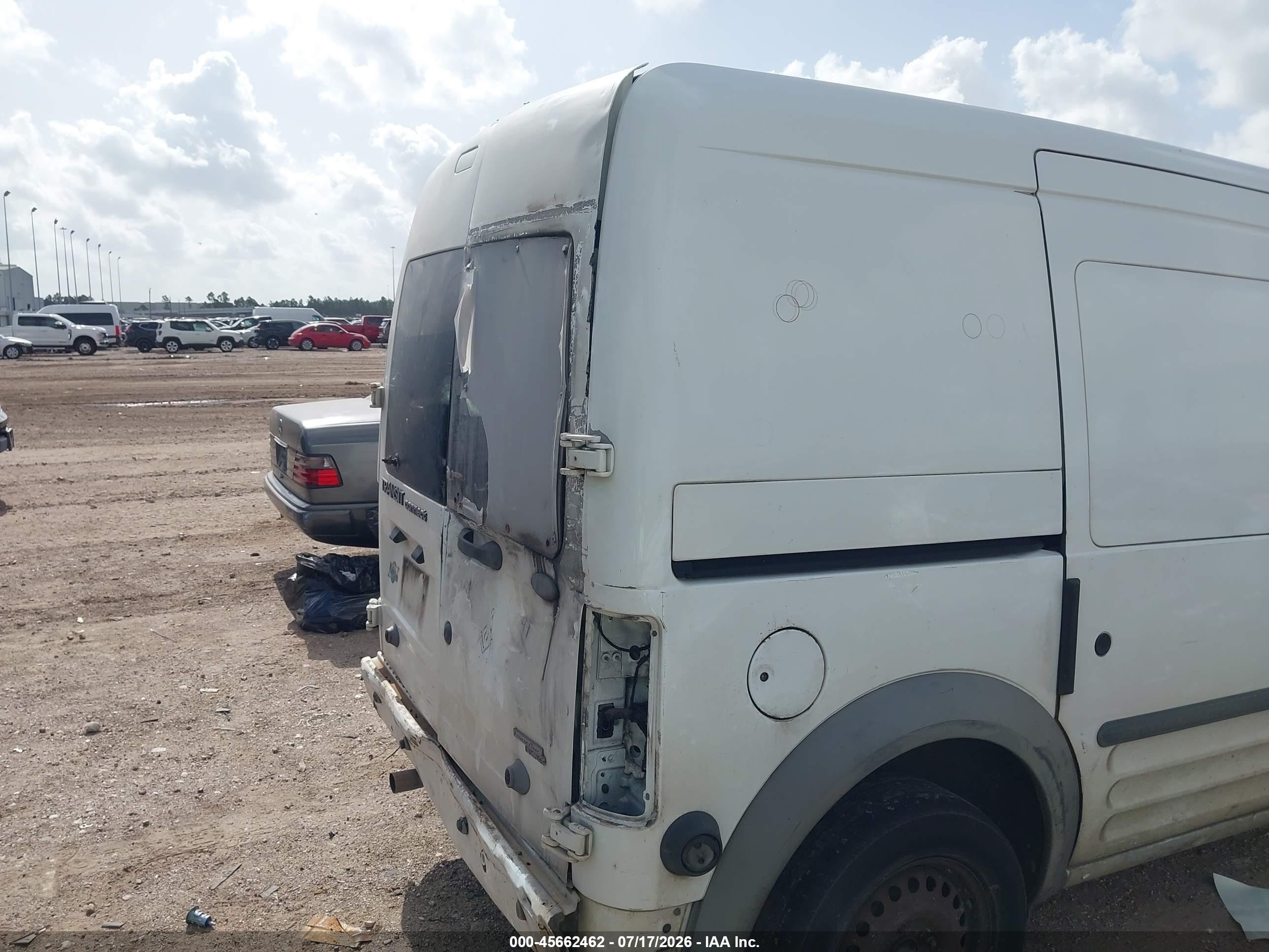 2012 Ford Transit Connect Xlt White vin: NM0LS7DN1CT124512