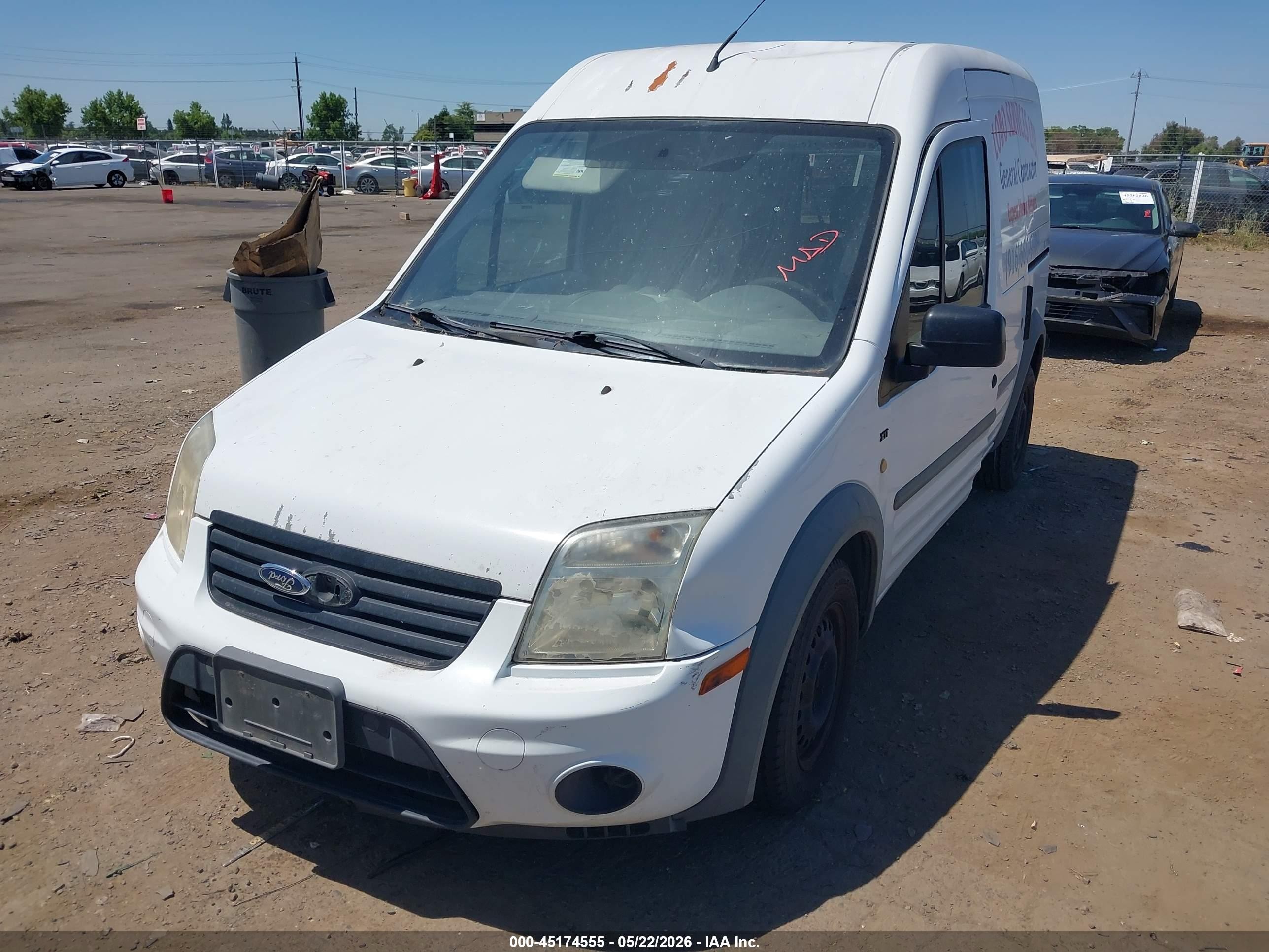 2012 Ford Transit Connect Xlt Белый vin: NM0LS7DN2CT081900
