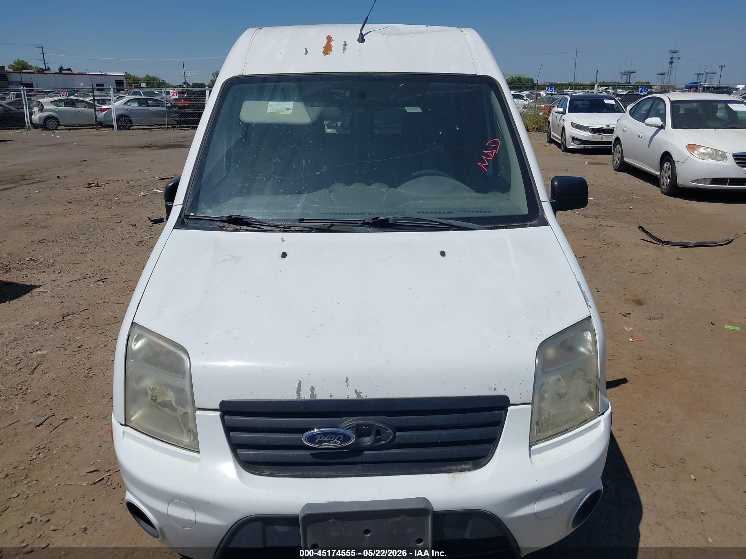 2012 Ford Transit Connect Xlt Белый vin: NM0LS7DN2CT081900