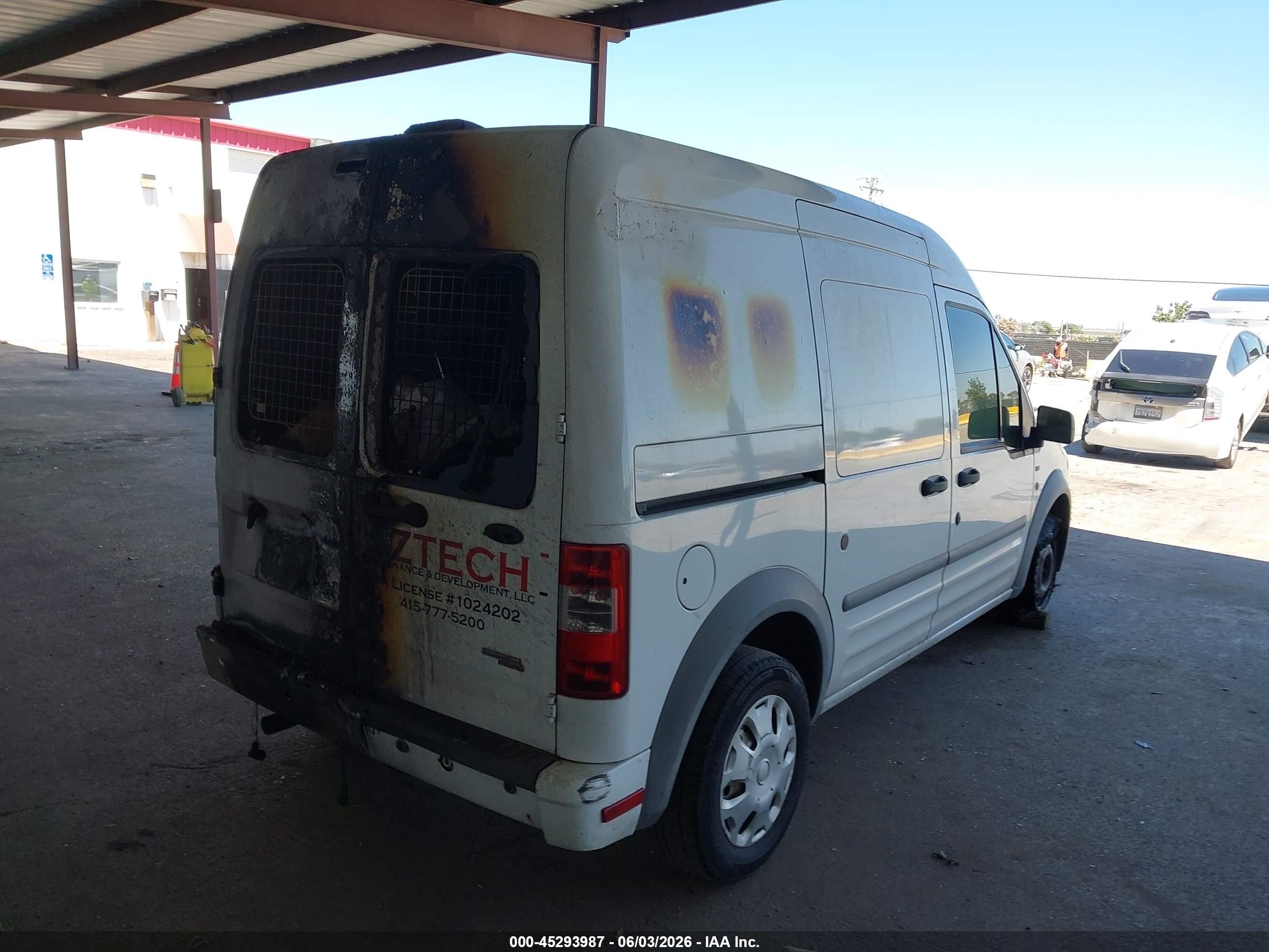 2012 Ford Transit Connect Xlt White vin: NM0LS7DN2CT112627