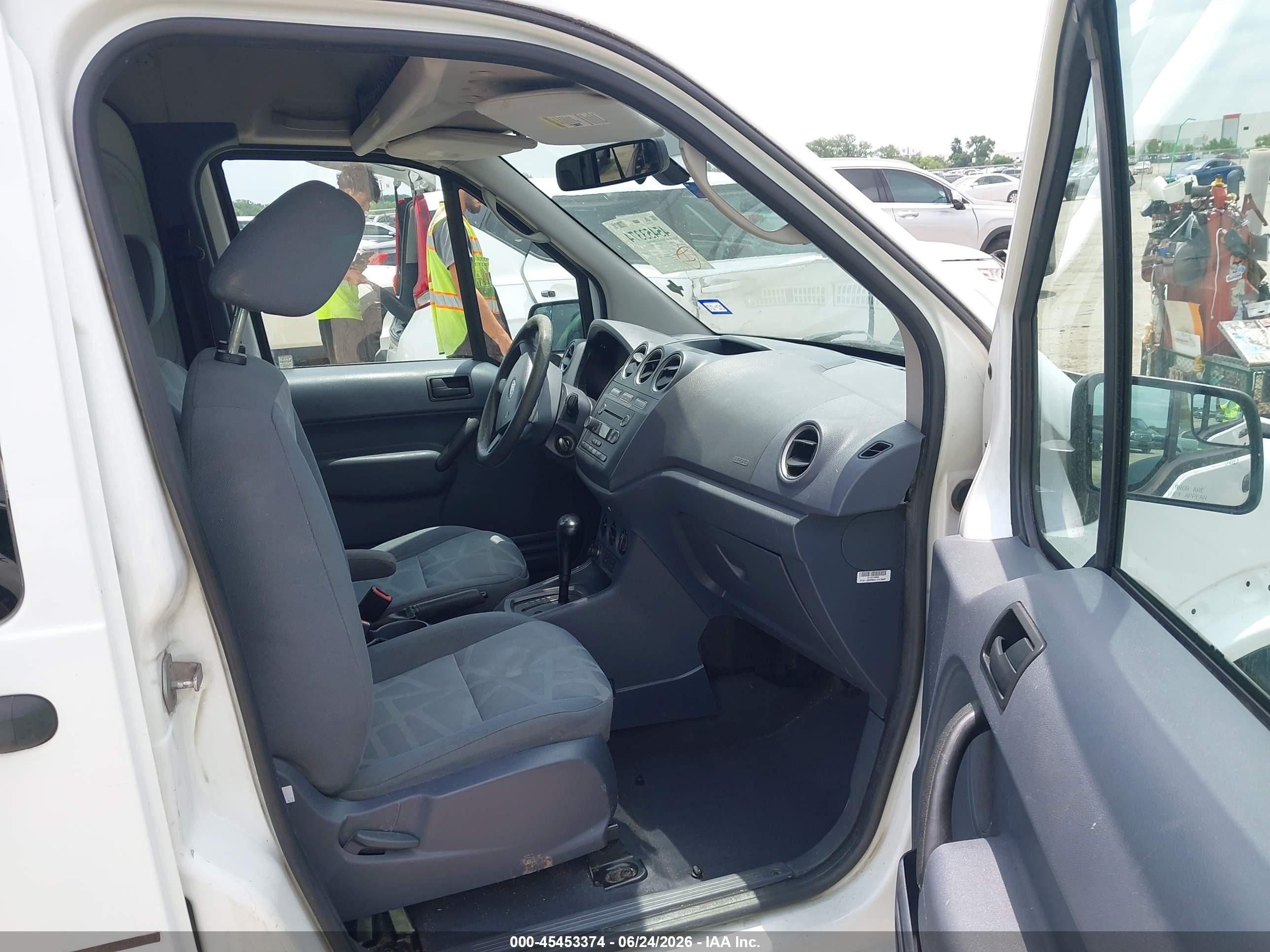 2013 Ford Transit Connect Xlt White vin: NM0LS7DN2DT162266