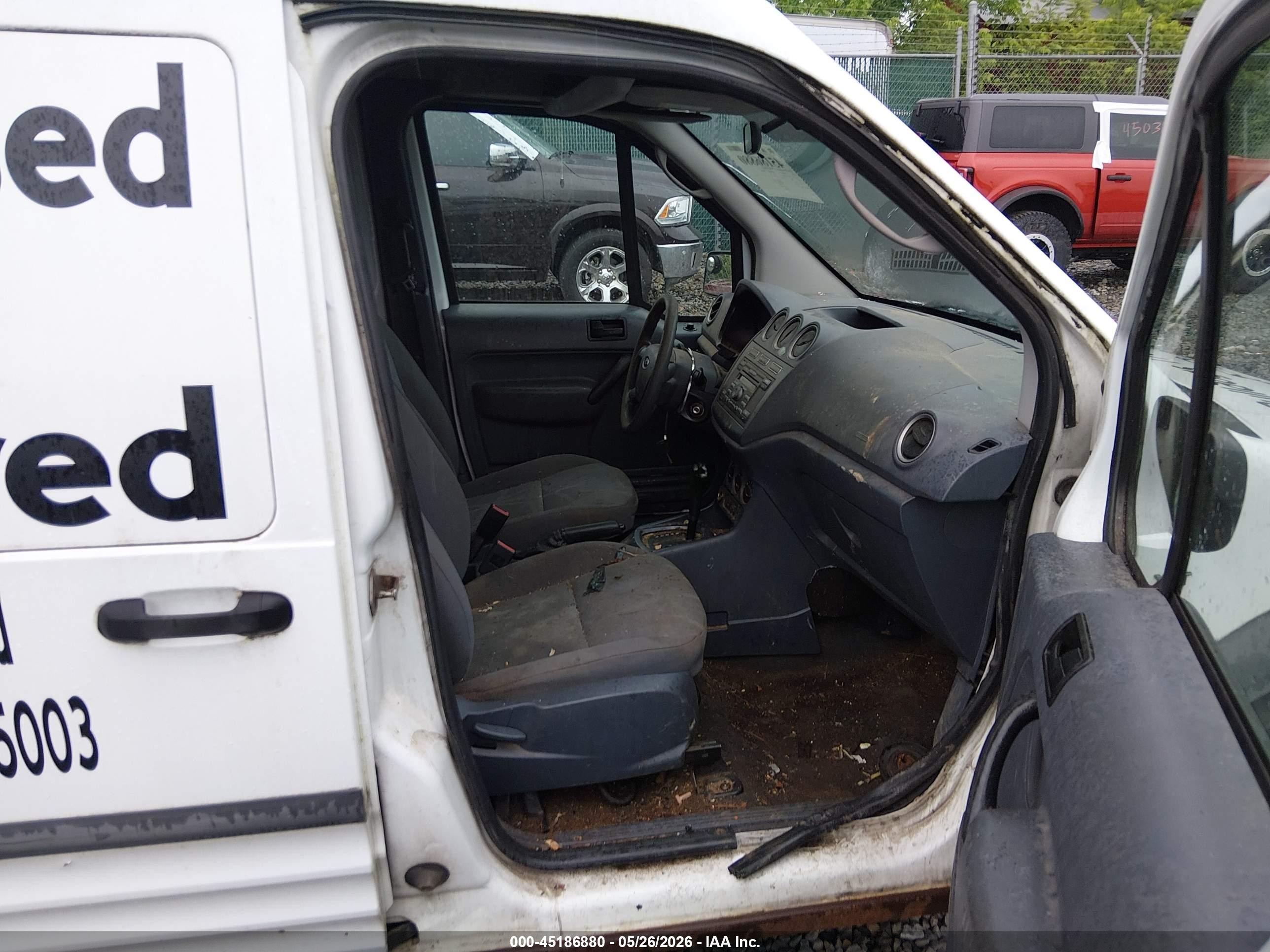 2010 Ford Transit Connect Xlt White vin: NM0LS7DN3AT028295
