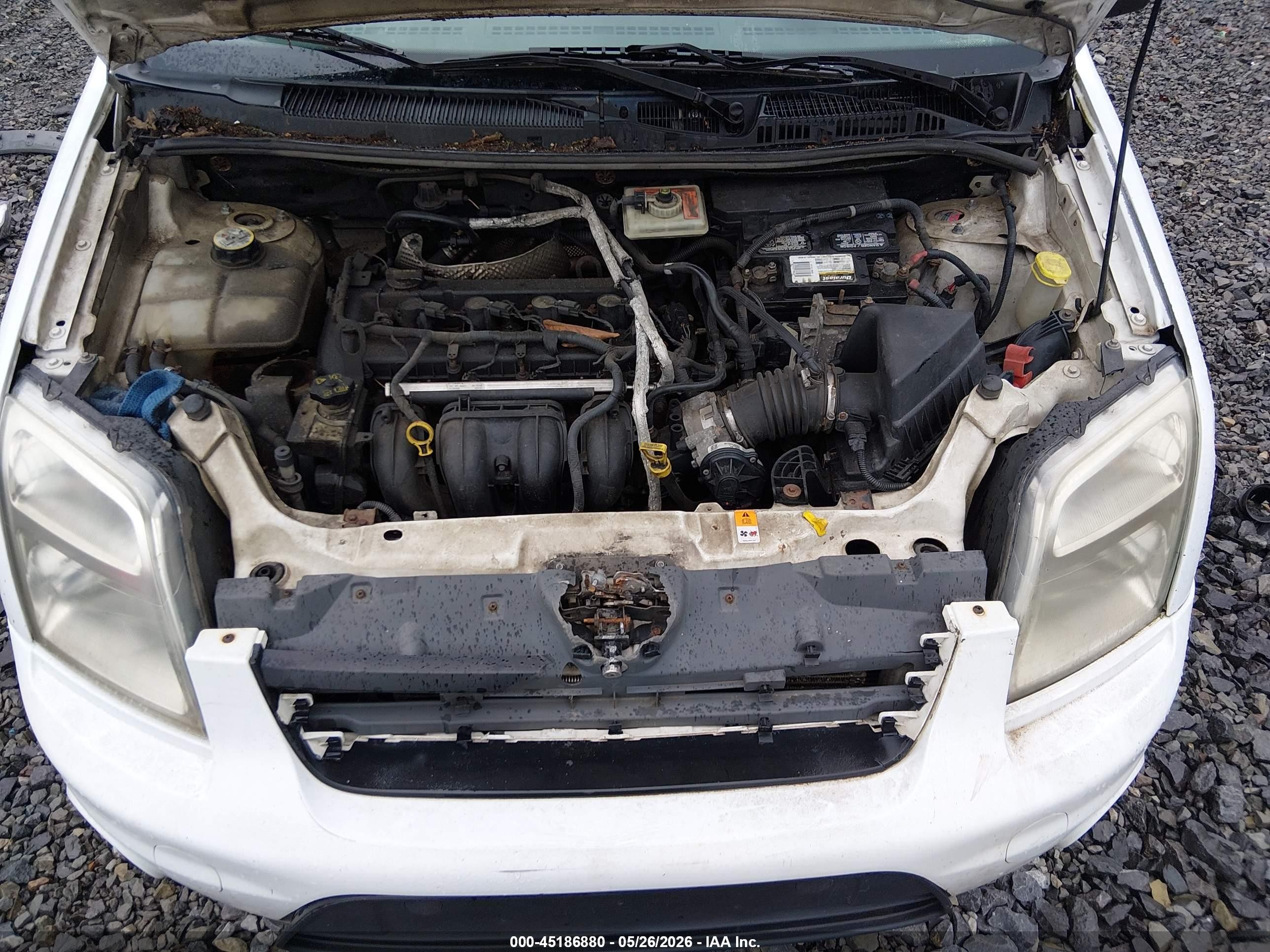 2010 Ford Transit Connect Xlt White vin: NM0LS7DN3AT028295