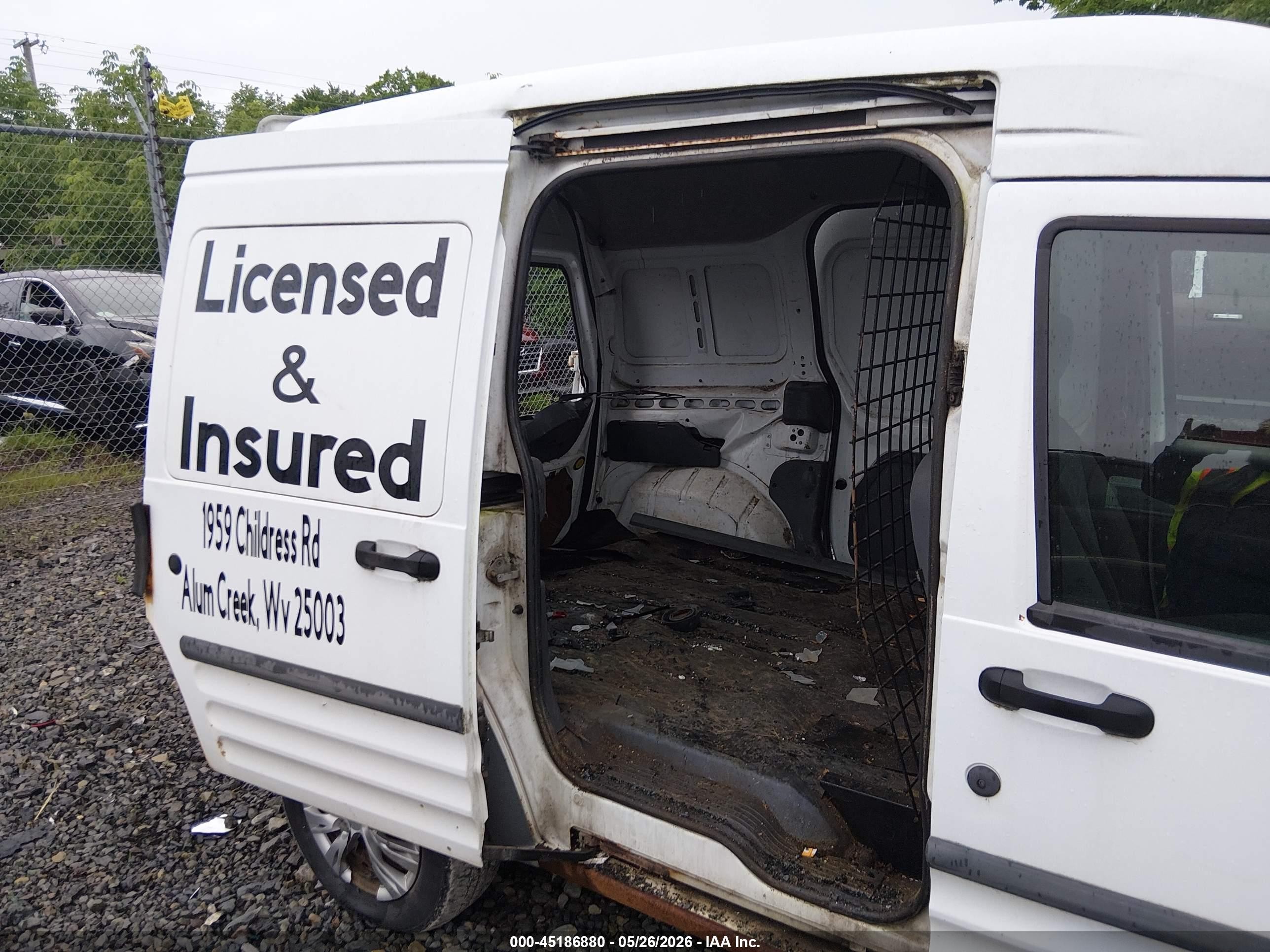 2010 Ford Transit Connect Xlt White vin: NM0LS7DN3AT028295