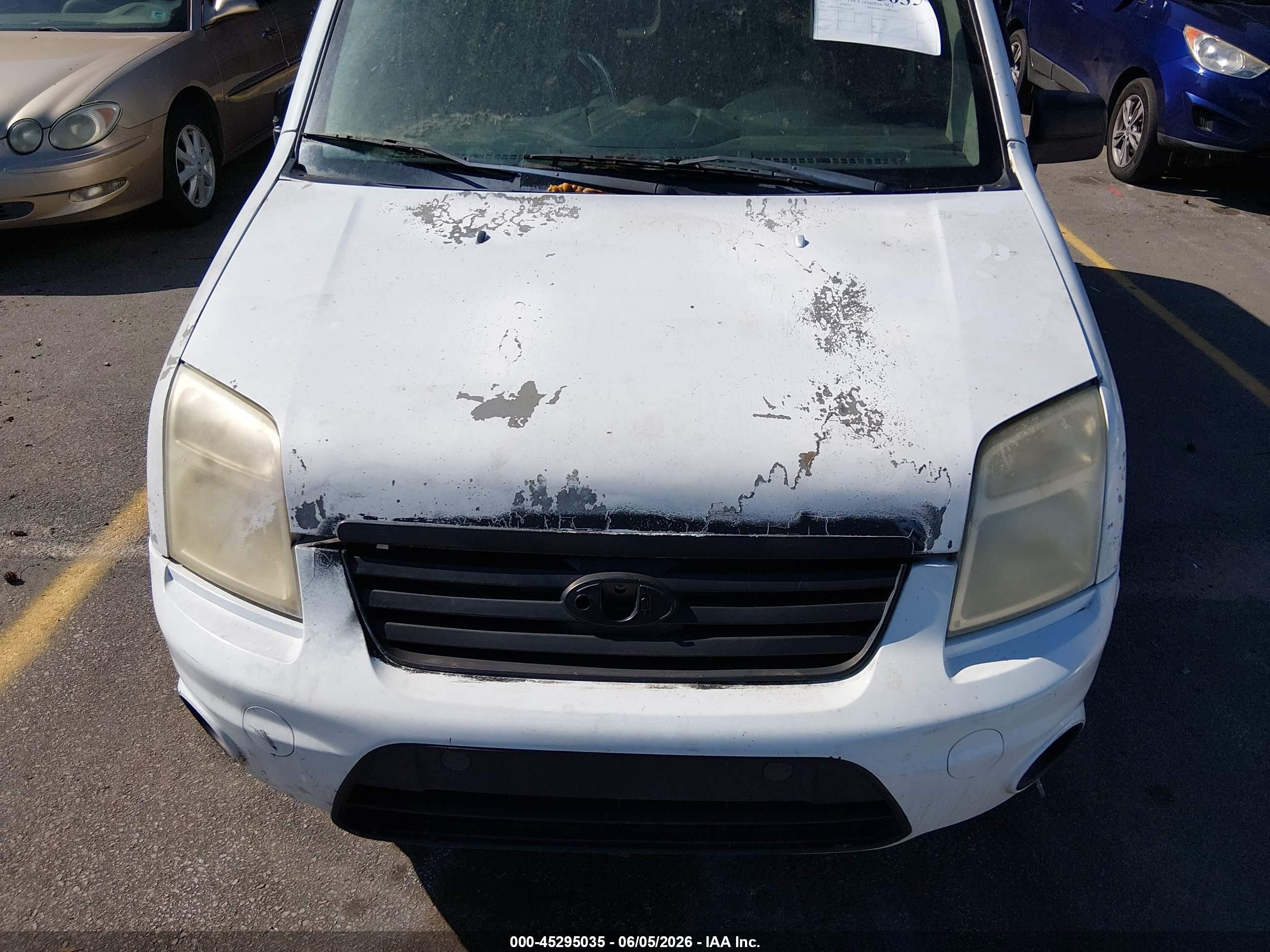 2012 Ford Transit Connect Xlt White vin: NM0LS7DN3CT122681