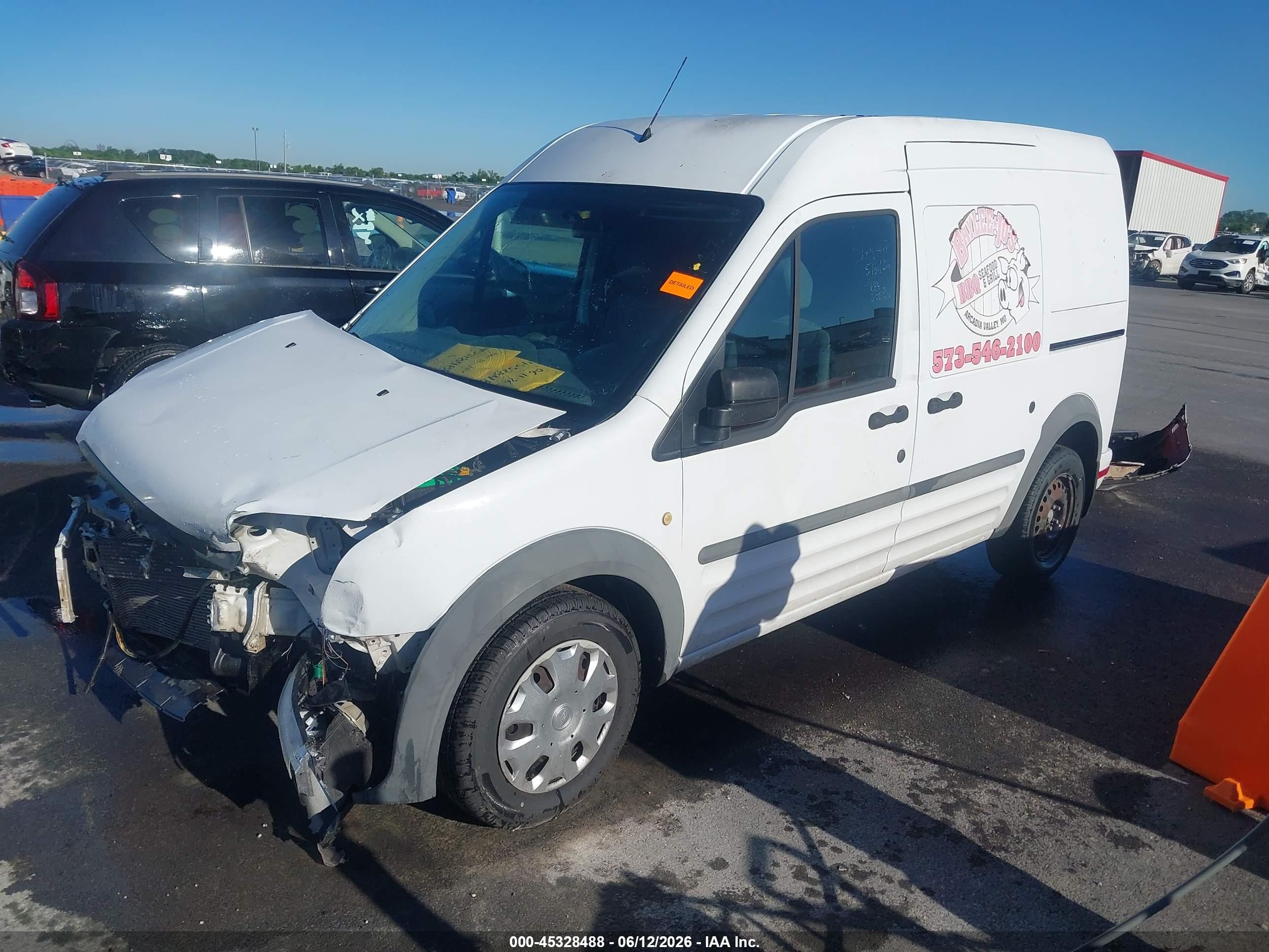 2010 Ford Transit Connect Xlt White vin: NM0LS7DN4AT027785