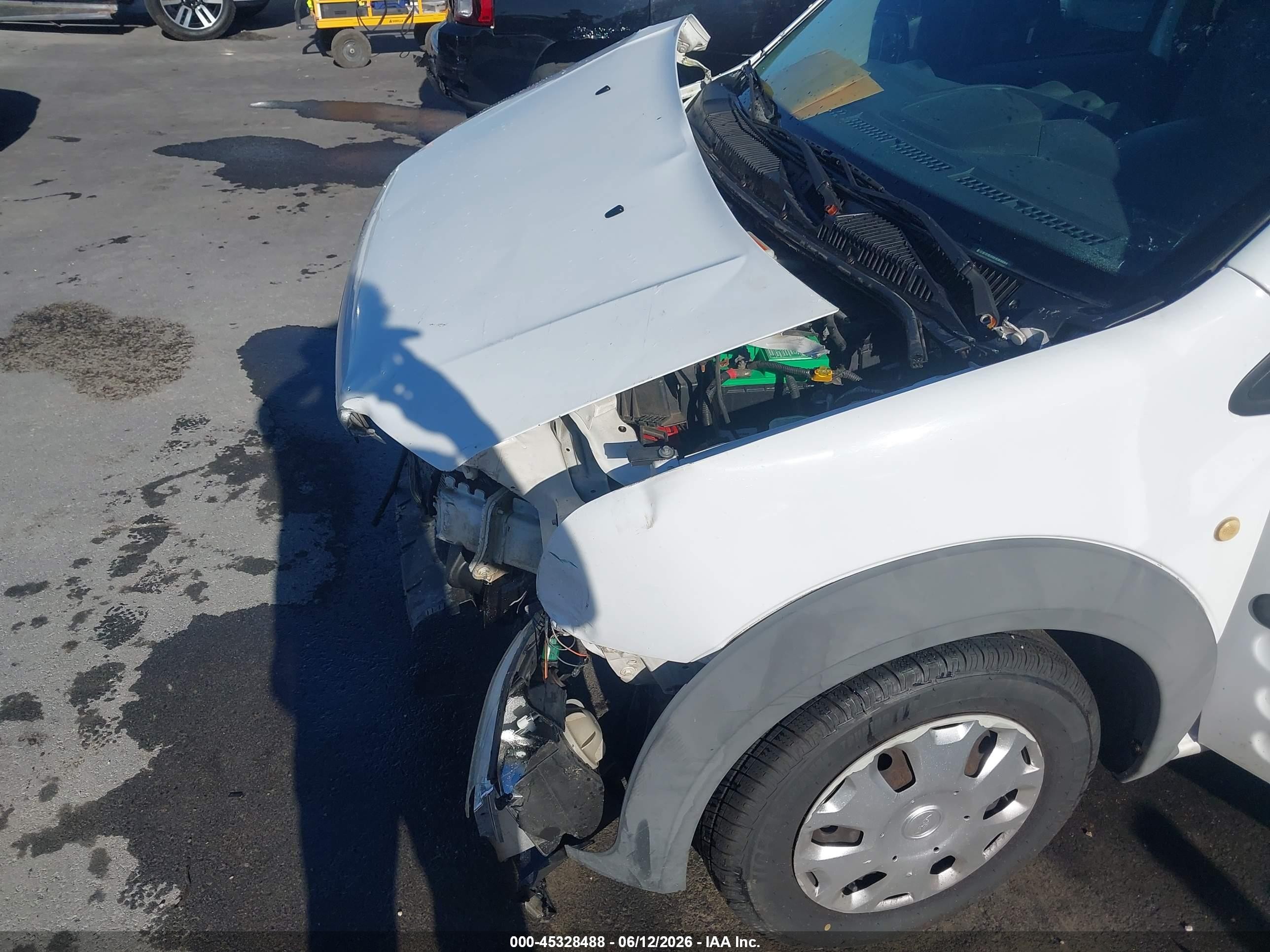 2010 Ford Transit Connect Xlt White vin: NM0LS7DN4AT027785