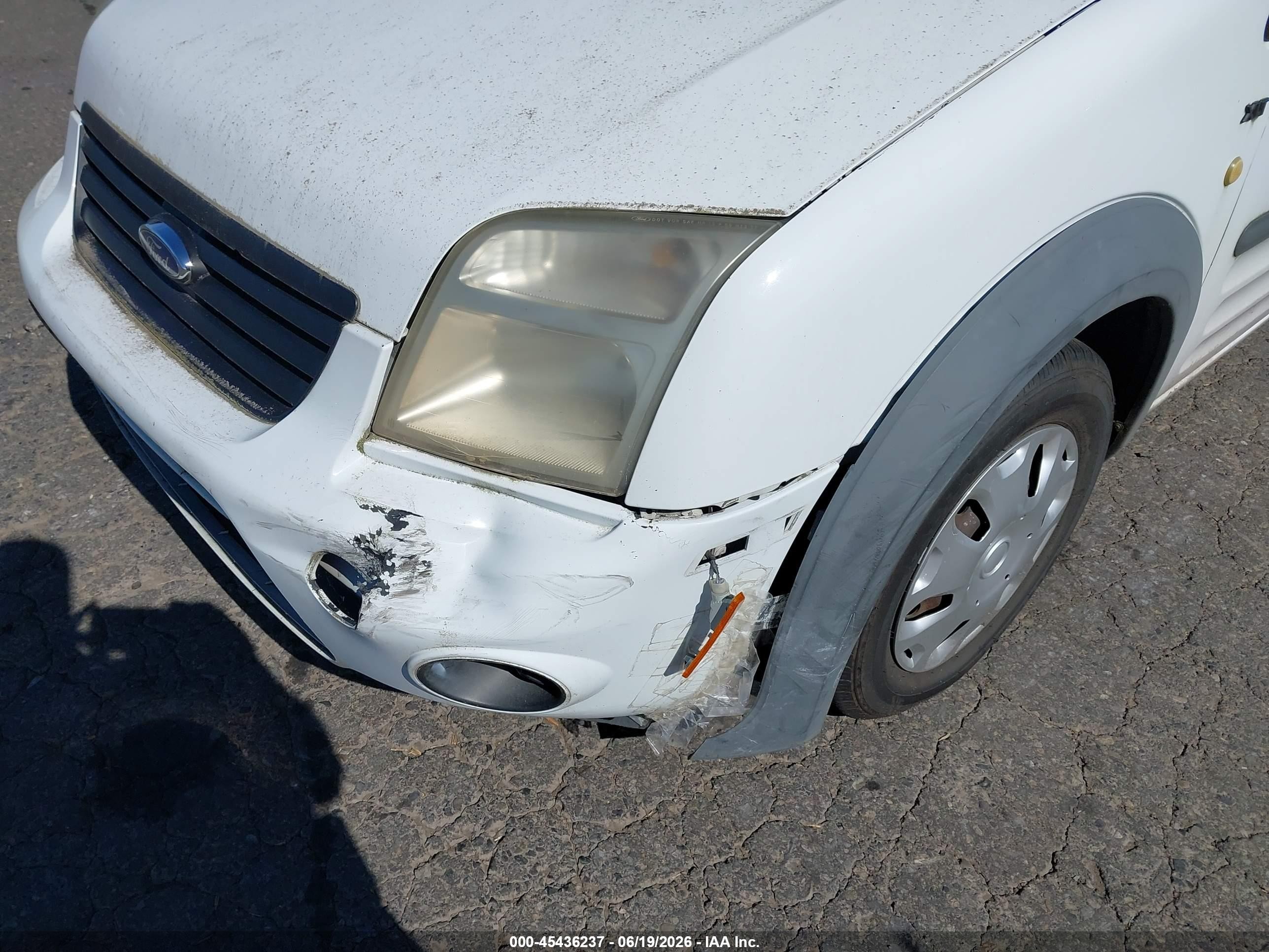 2010 Ford Transit Connect Xlt Белый vin: NM0LS7DN4AT034655