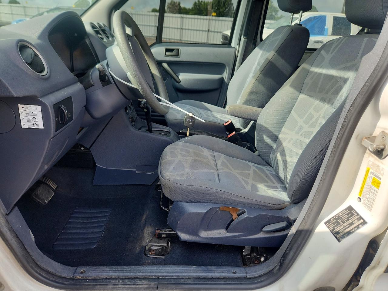 2012 Ford Transit Connect Xlt White vin: NM0LS7DN4CT080456