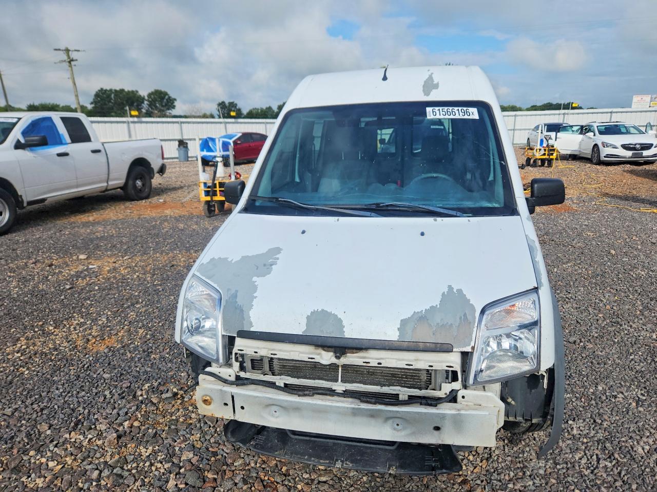 2012 Ford Transit Connect Xlt White vin: NM0LS7DN4CT080456