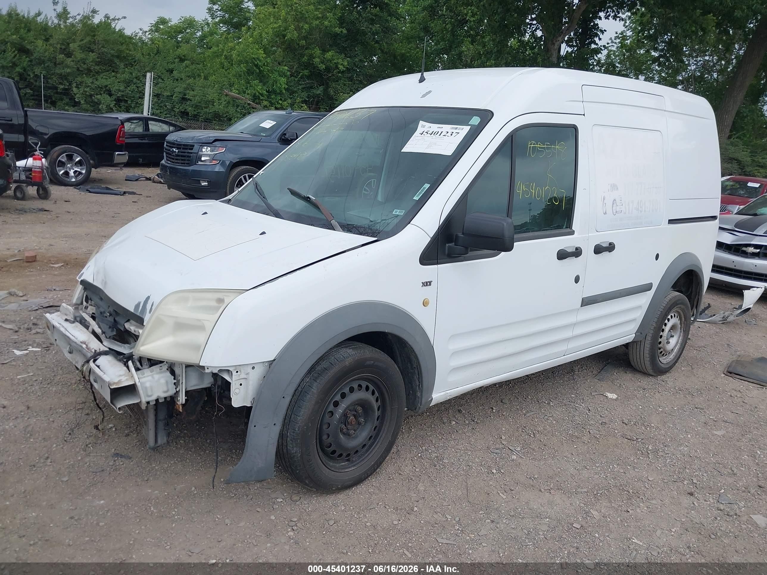 2012 Ford Transit Connect Xlt Белый vin: NM0LS7DN4CT105548