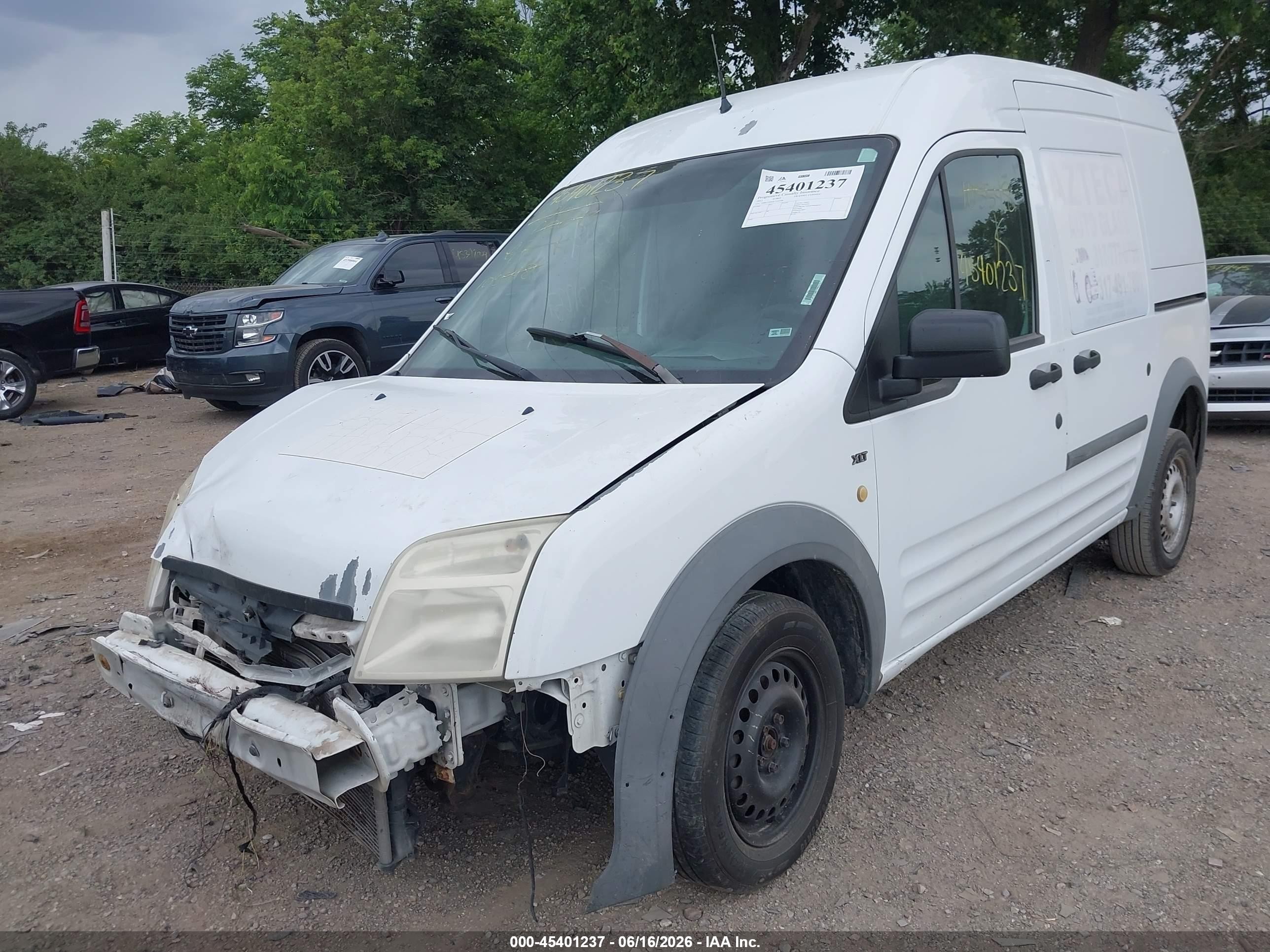 2012 Ford Transit Connect Xlt Белый vin: NM0LS7DN4CT105548